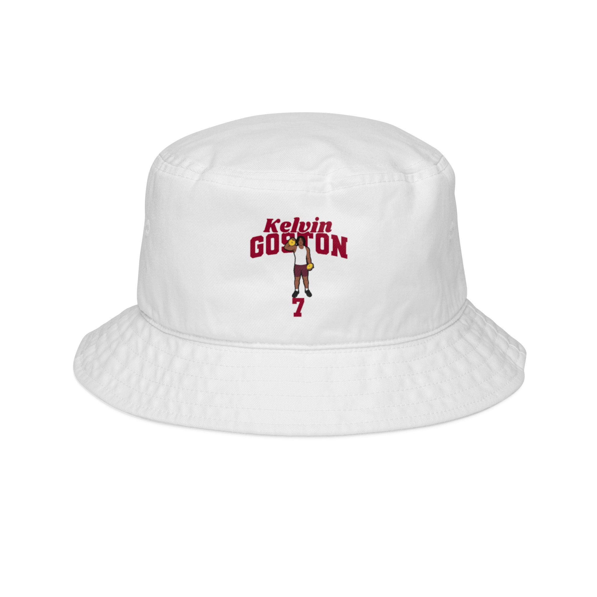 Bucket Hat — character_signature_arch in White