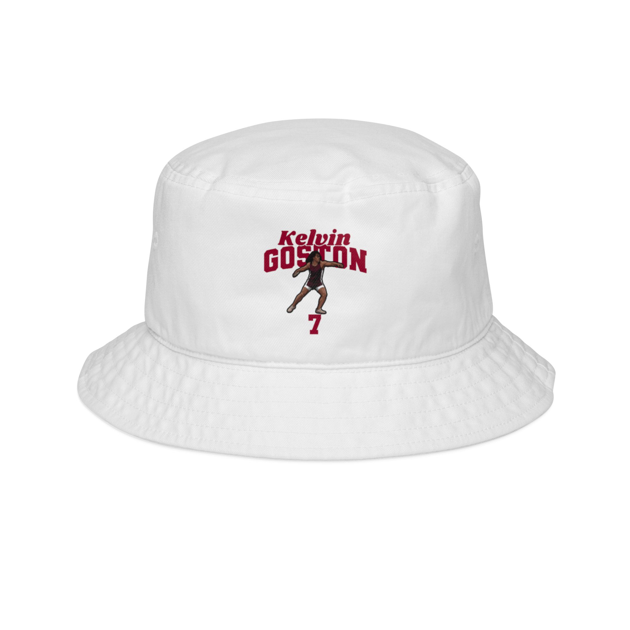 Bucket Hat — character_signature_arch in White