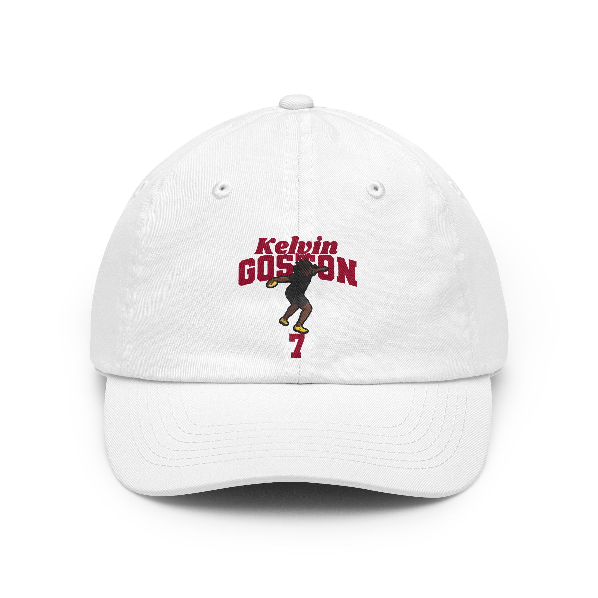 Classic Cap — character_signature_arch in White