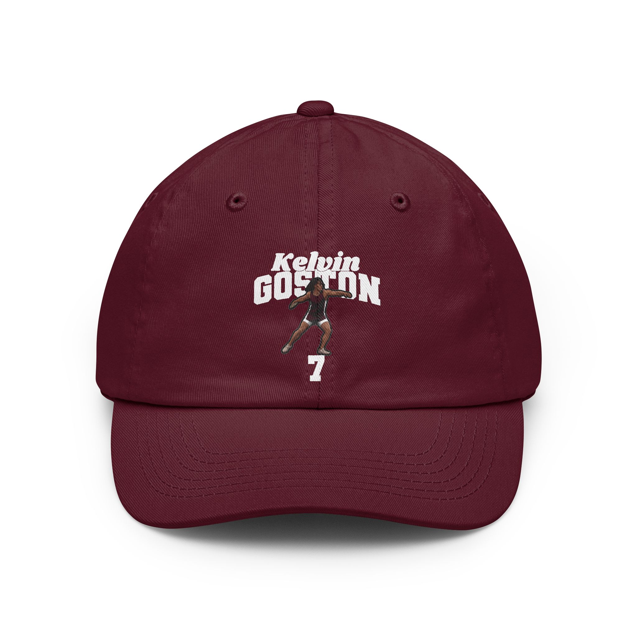 Classic Cap — character_signature_arch in Maroon