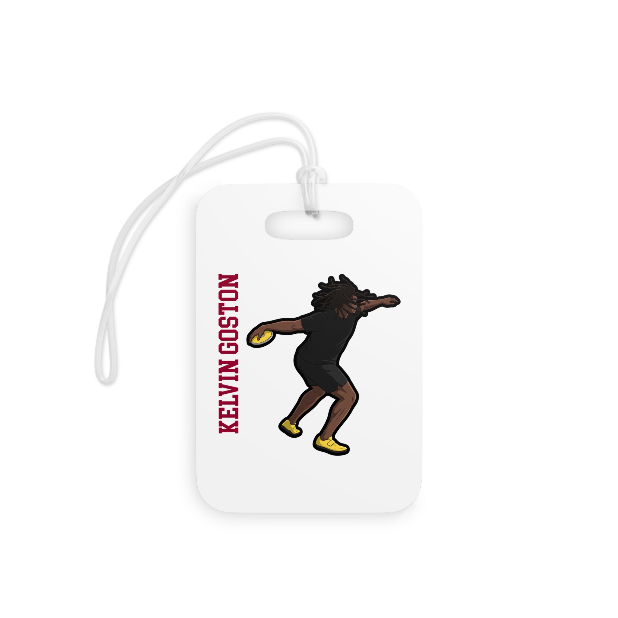 Bag Tag — character_name_vertical in Classic