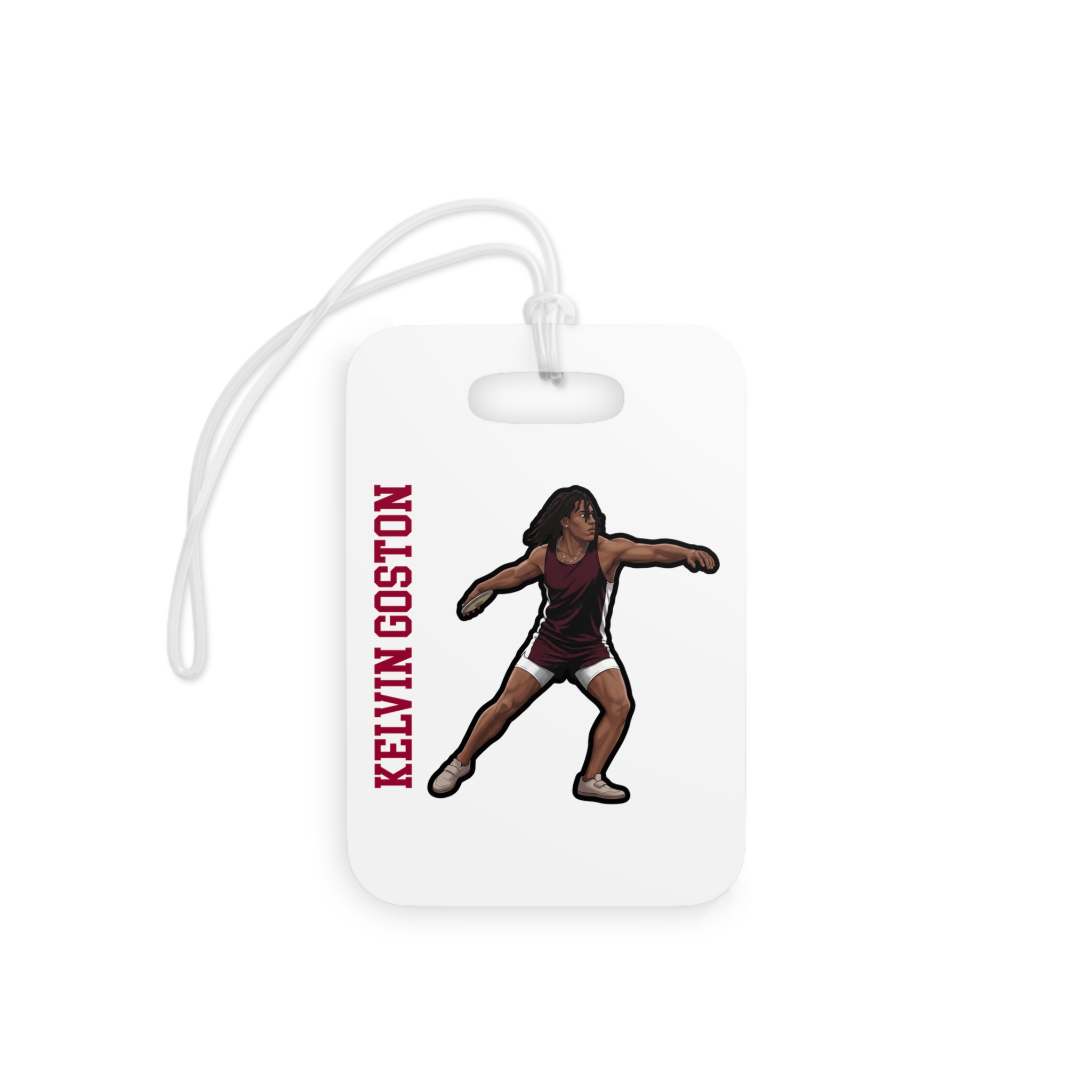 Bag Tag — character_name_vertical in Classic