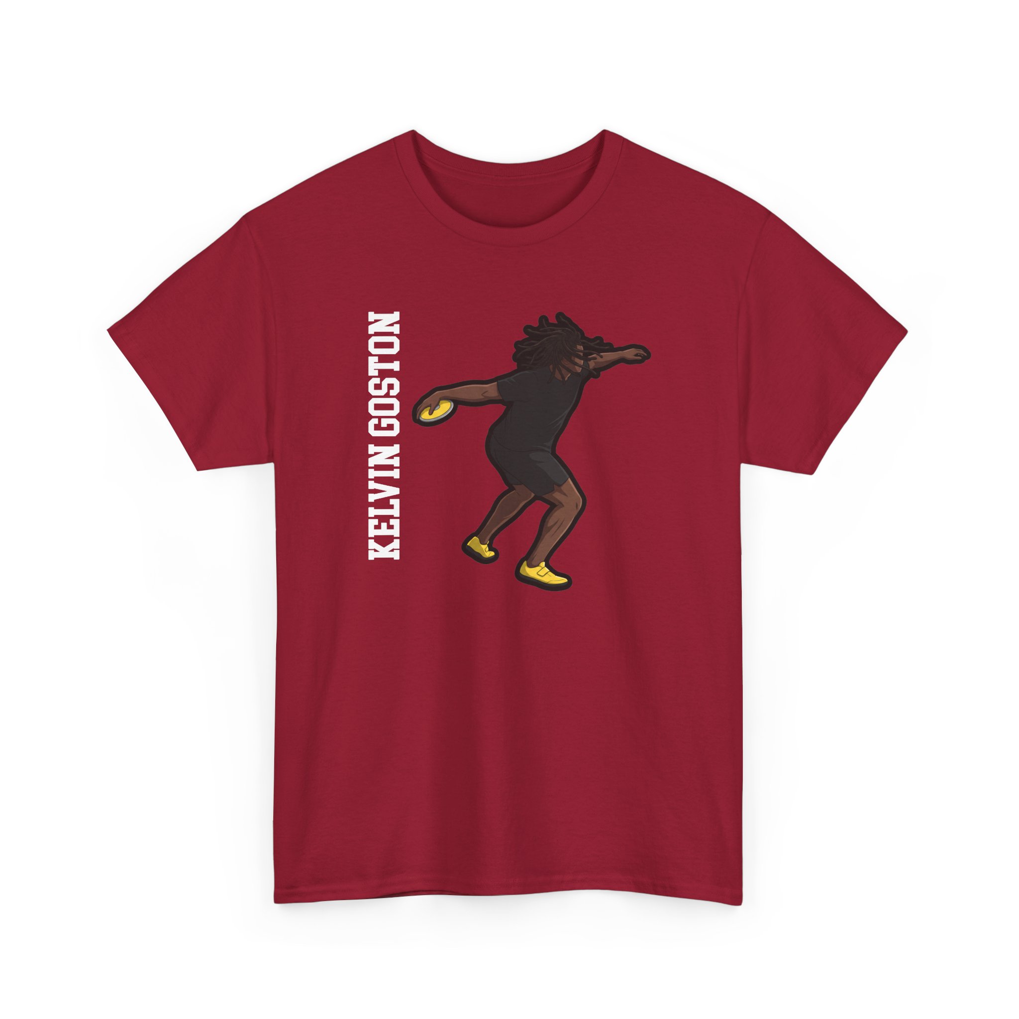 Tee — character_name_vertical in Cardinal