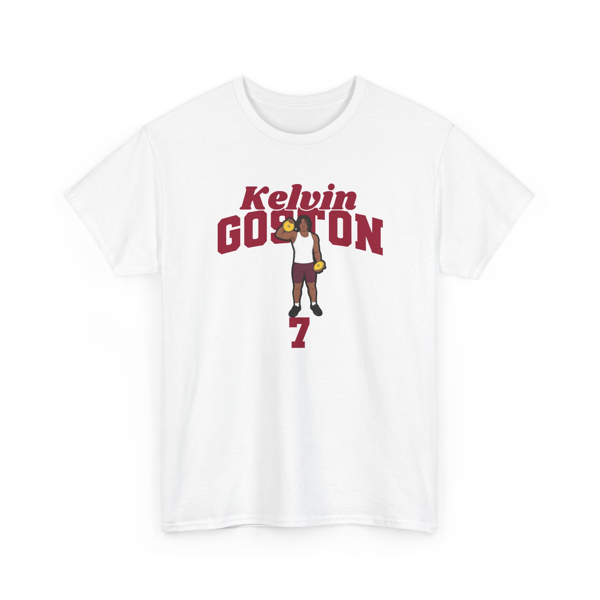 Tee — character_signature_arch in White