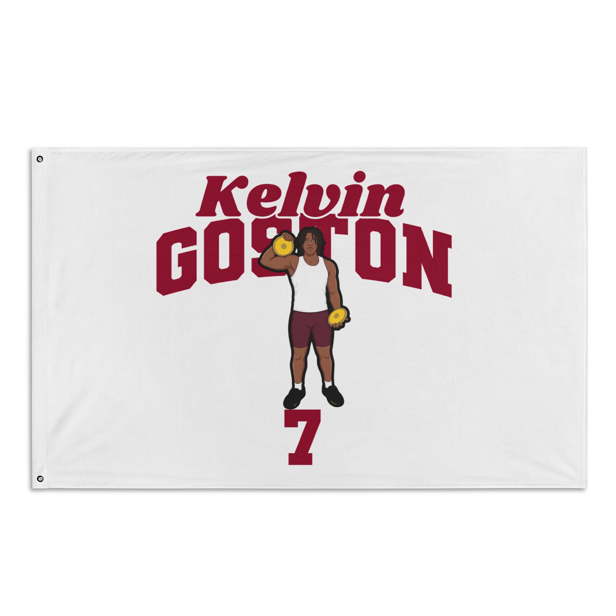 Flag (35 × 56 in) — character_signature_arch in Classic
