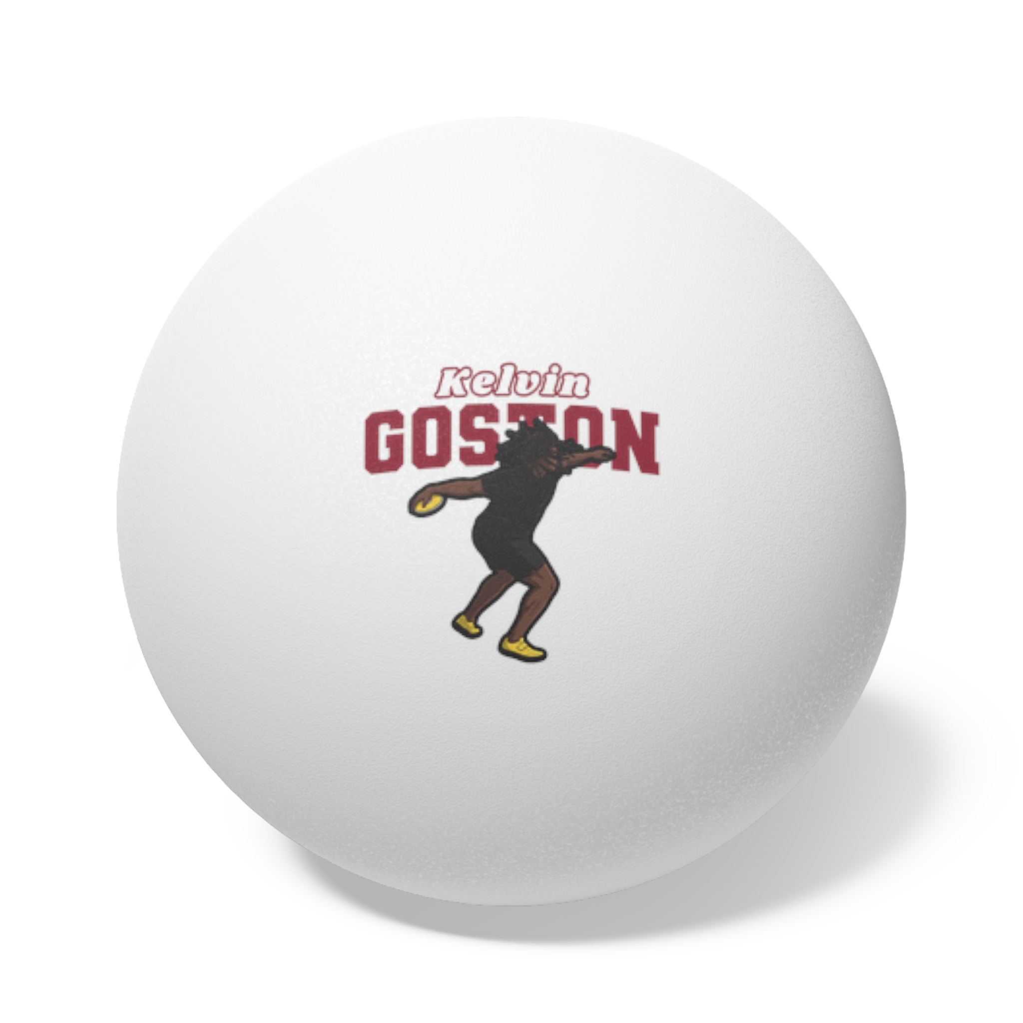 Ping Pong Balls, 6 pcs — character_name_arch in White