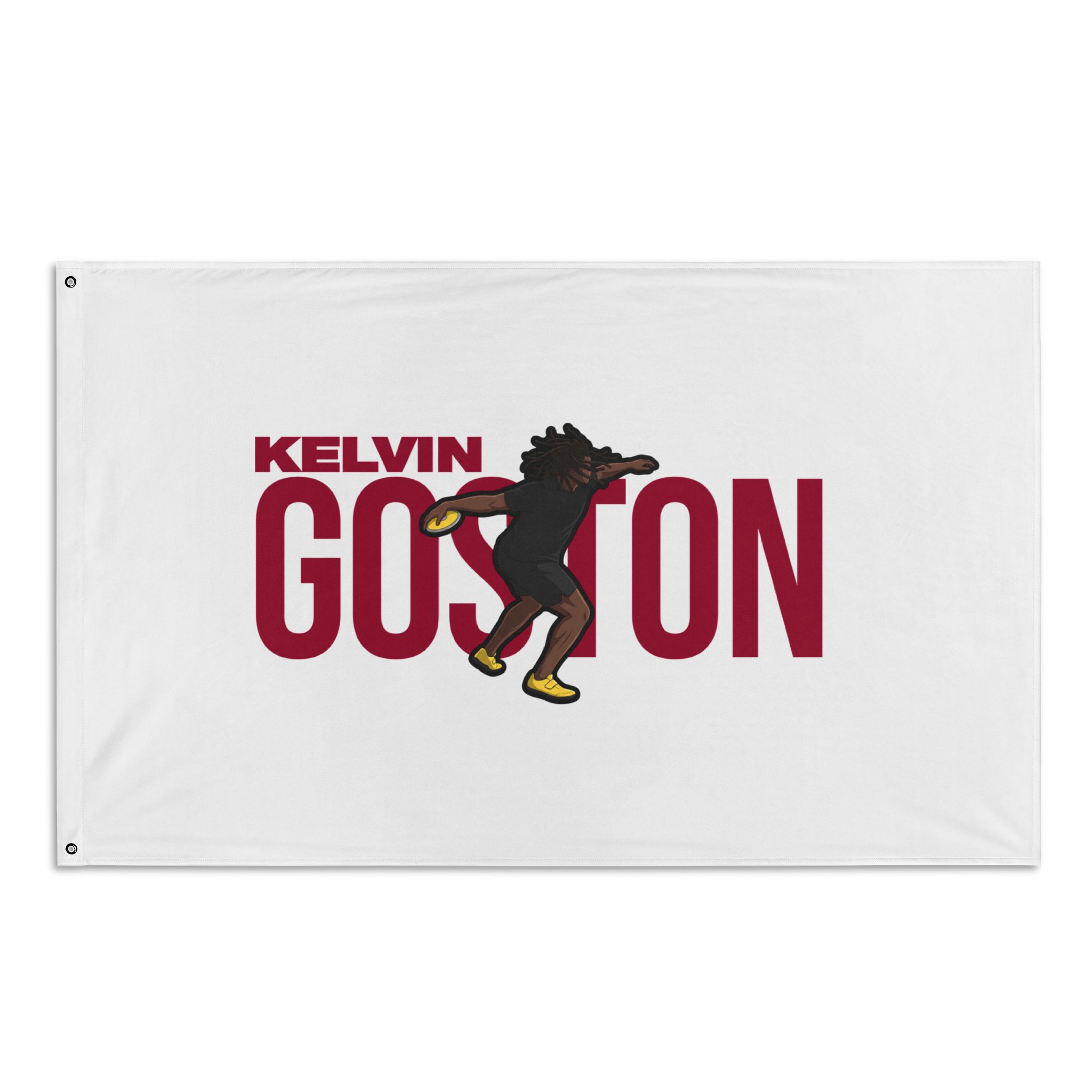 Flag (35 × 56 in) — character_player_name in Classic