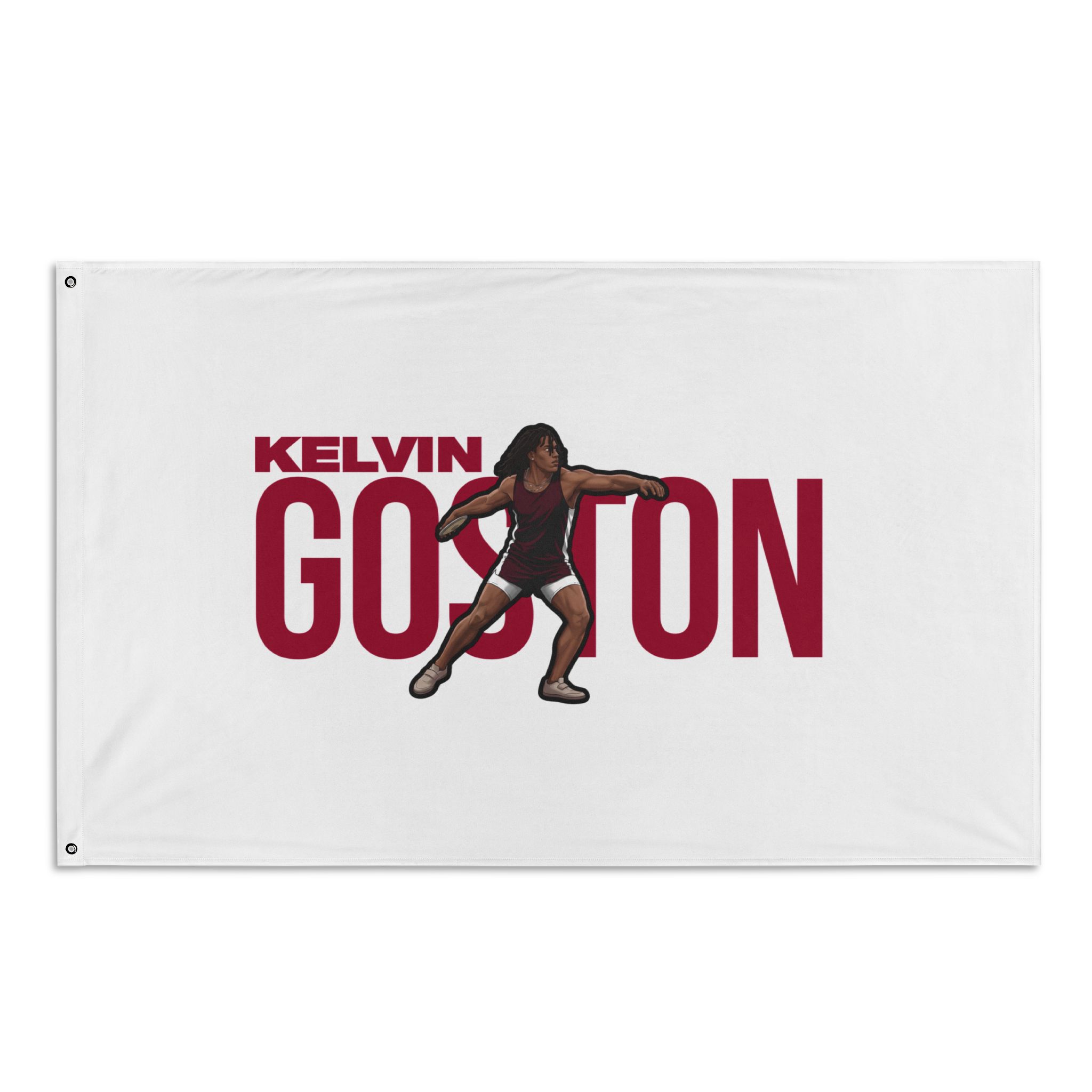 Flag (35 × 56 in) — character_player_name in Classic