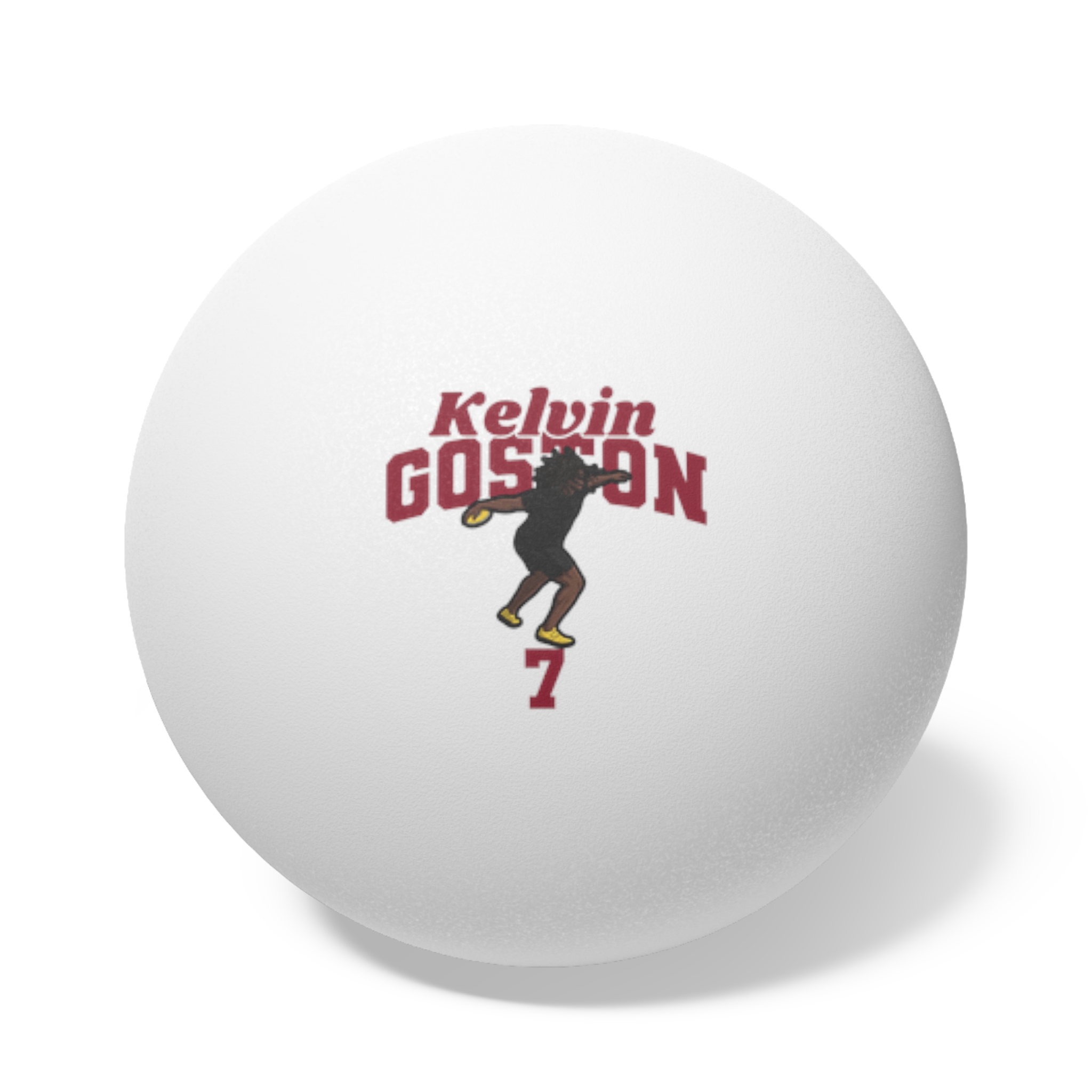 Ping Pong Balls, 6 pcs — character_signature_arch in White