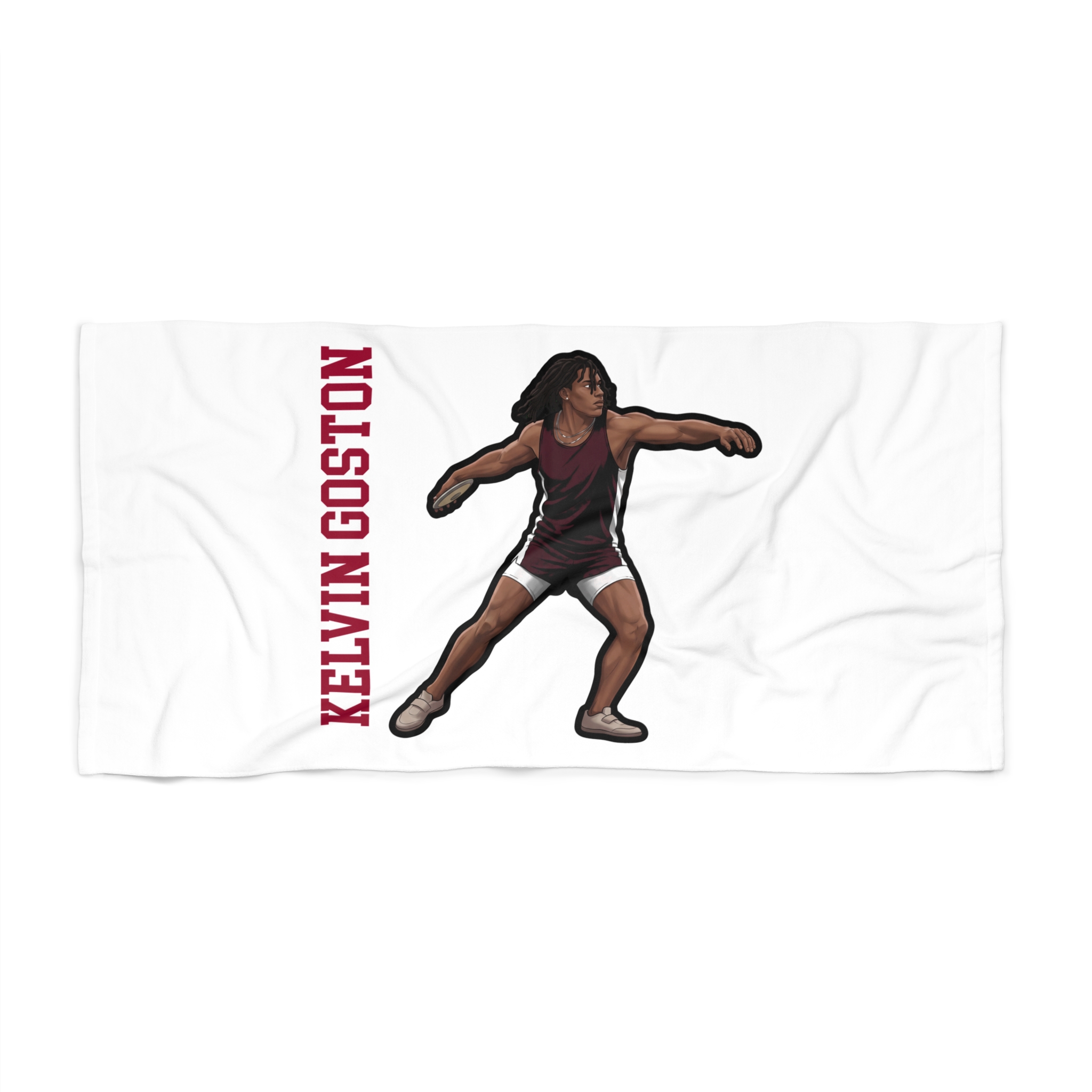 Beach Towel — character_name_vertical in Classic