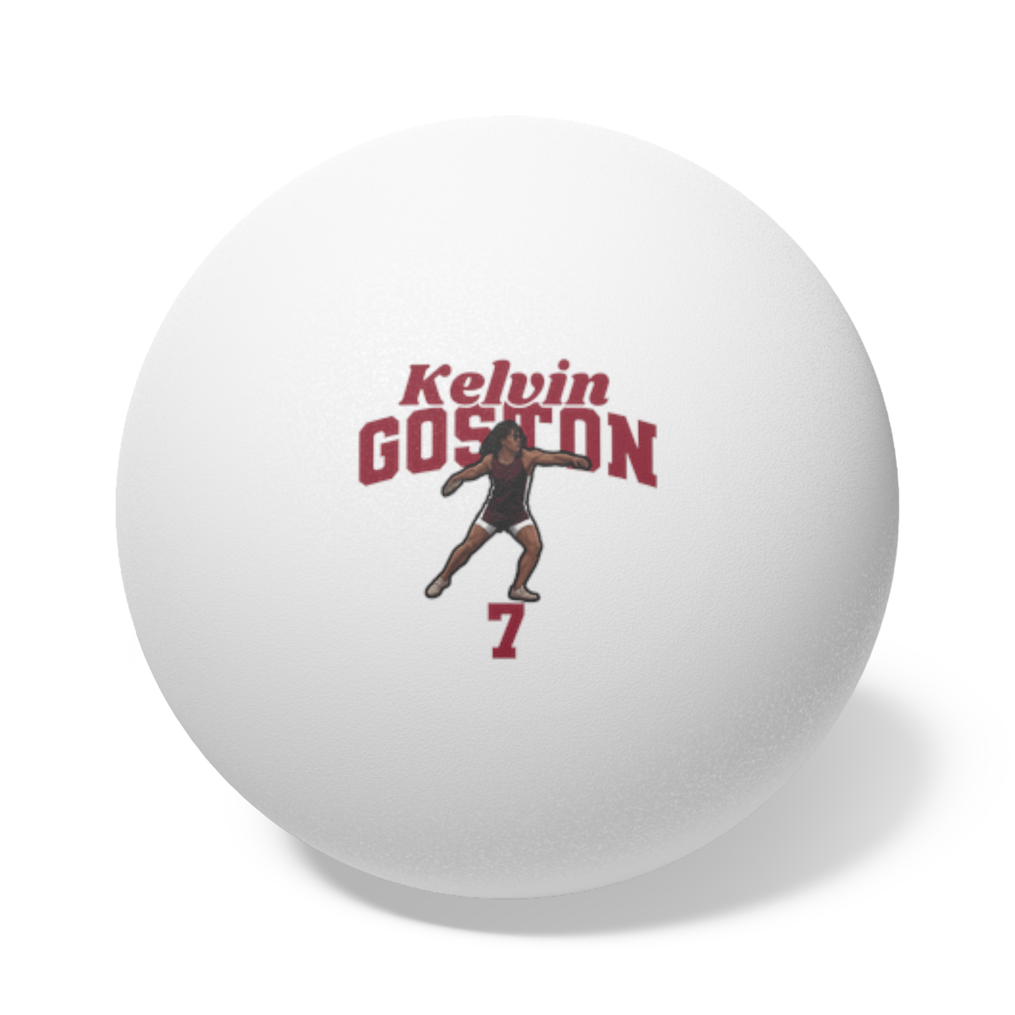 Ping Pong Balls, 6 pcs — character_signature_arch in White