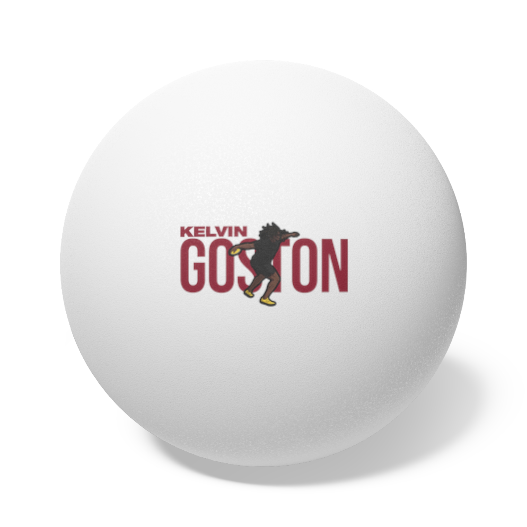 Ping Pong Balls, 6 pcs — character_player_name in White