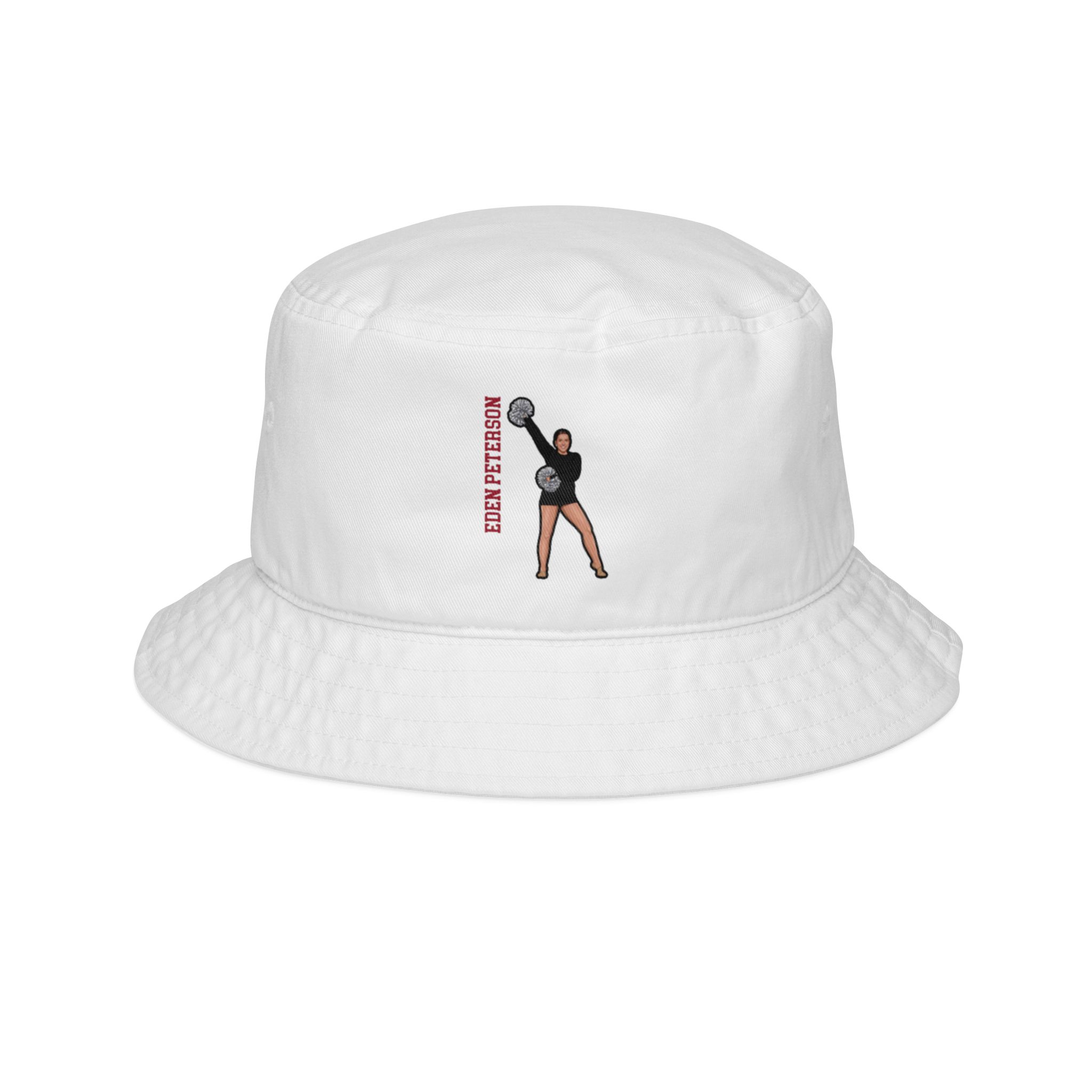 Bucket Hat — character_name_vertical in White