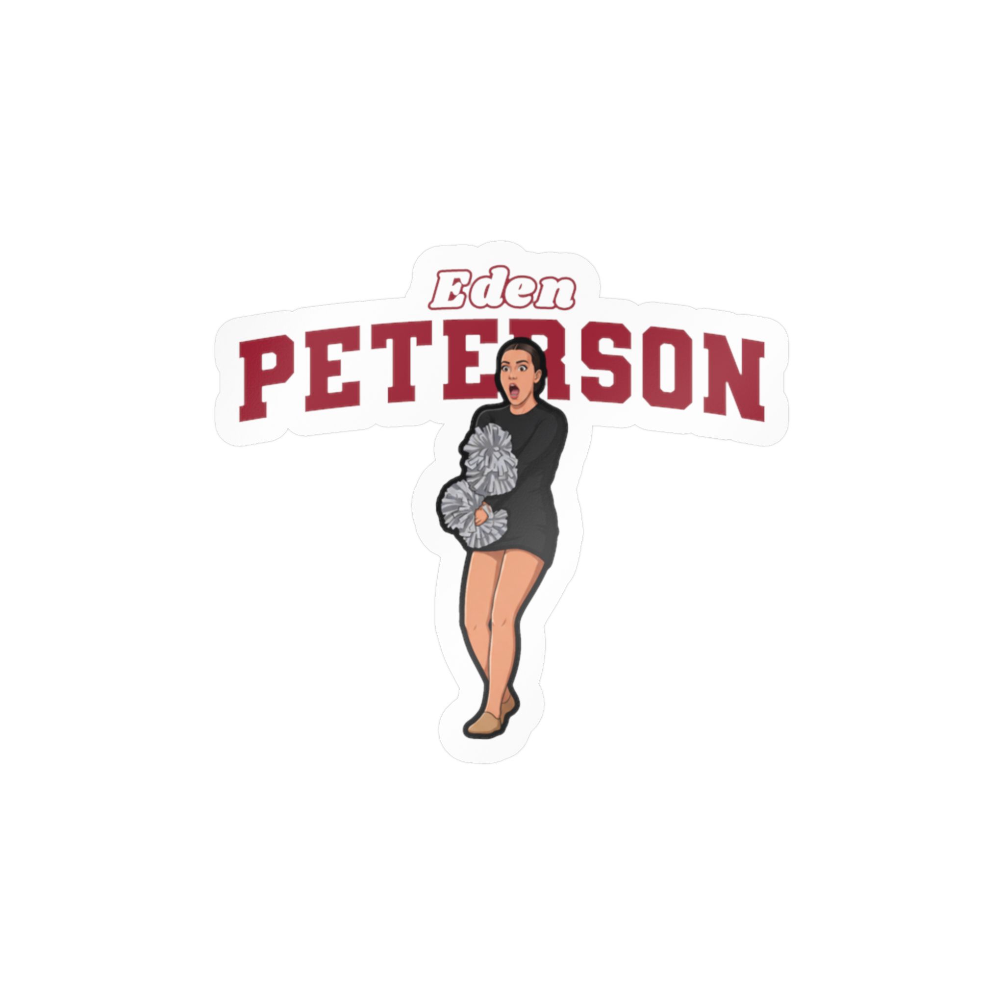 Vinyl Sticker — character_name_arch in Classic