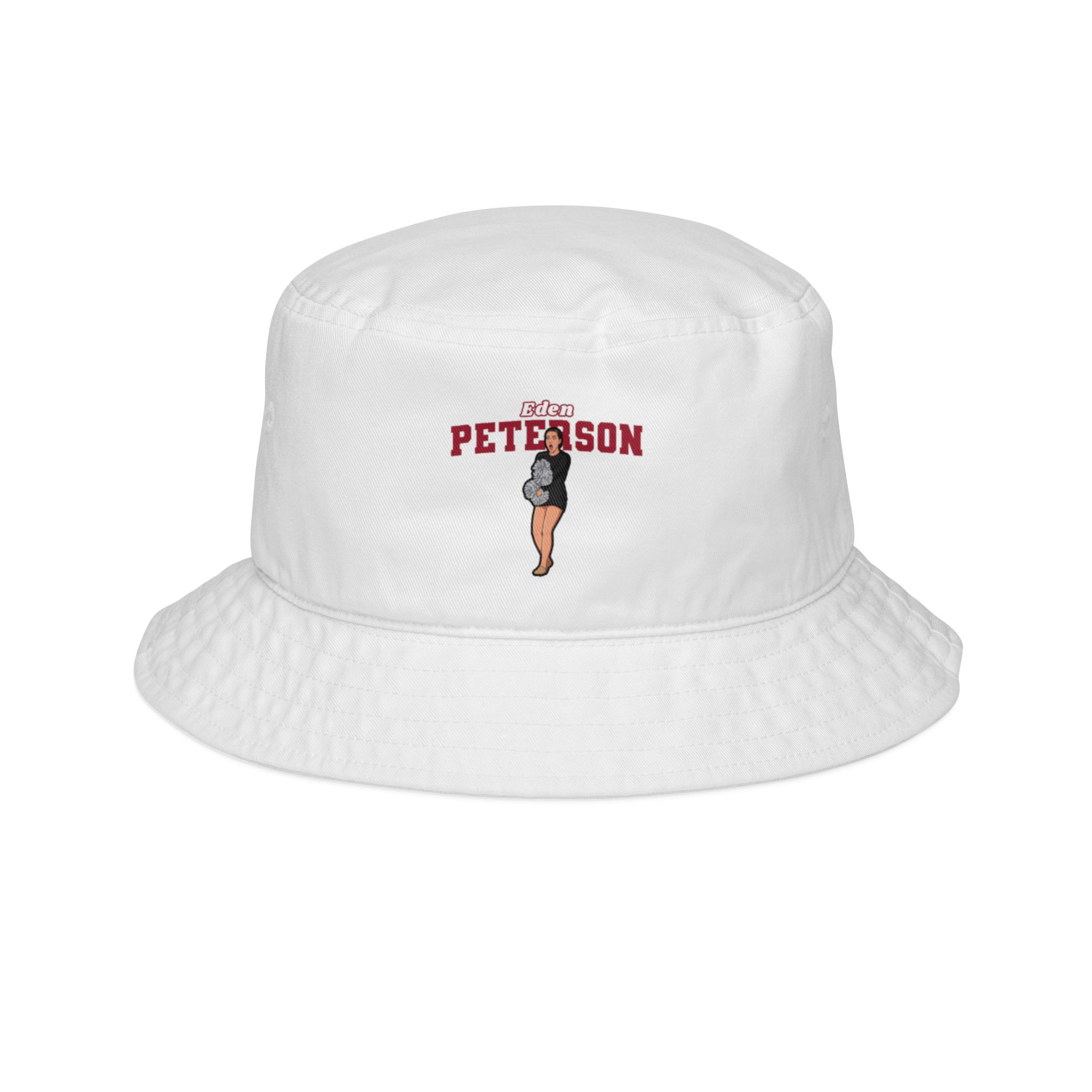 Bucket Hat — character_name_arch in White