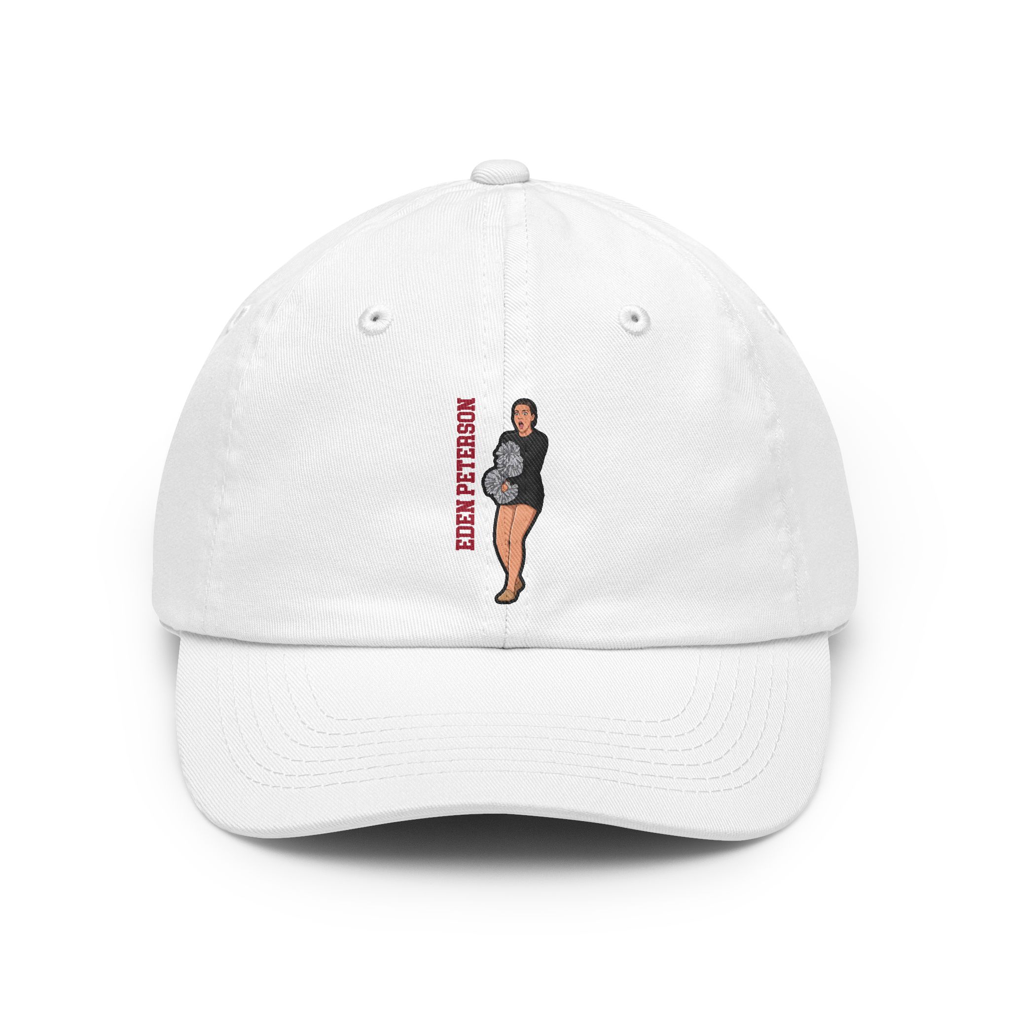 Classic Cap — character_name_vertical in White