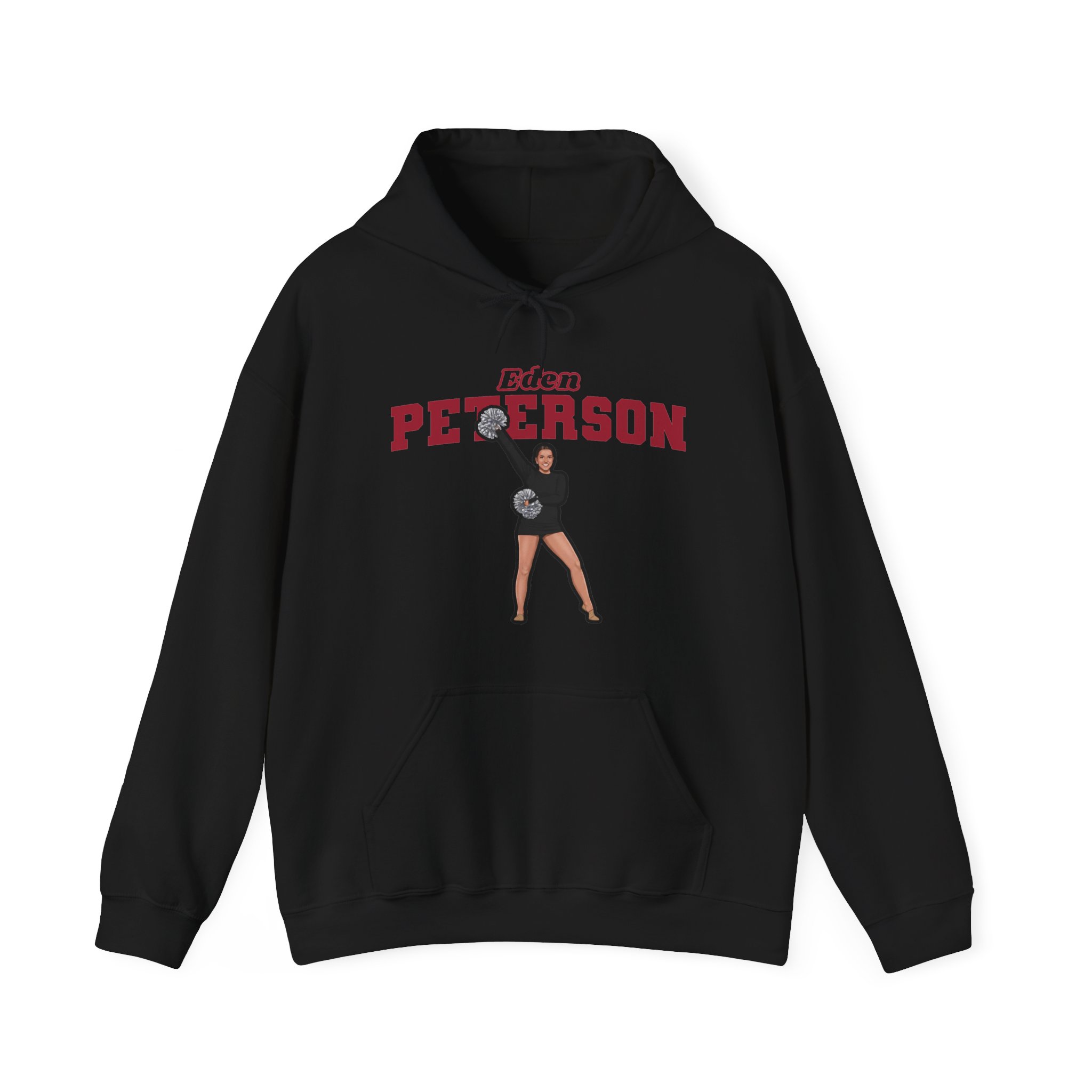 Hoodie — character_name_arch in Black