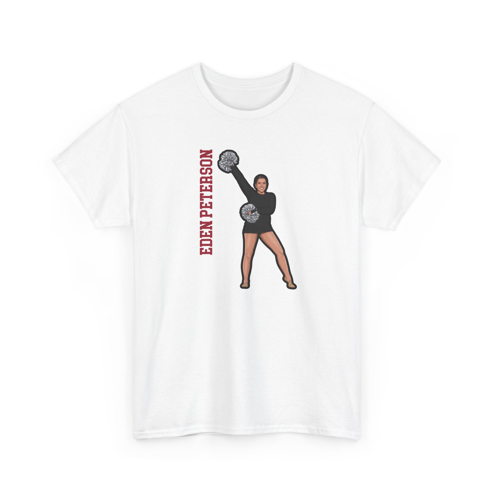 Tee — character_name_vertical in White