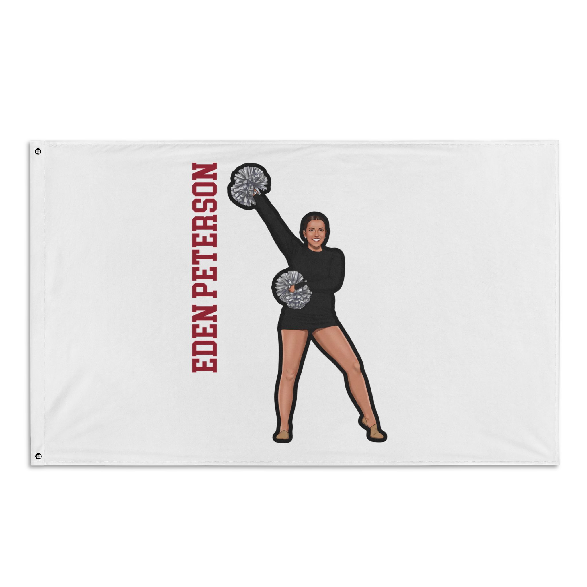 Flag (35 × 56 in) — character_name_vertical in Classic