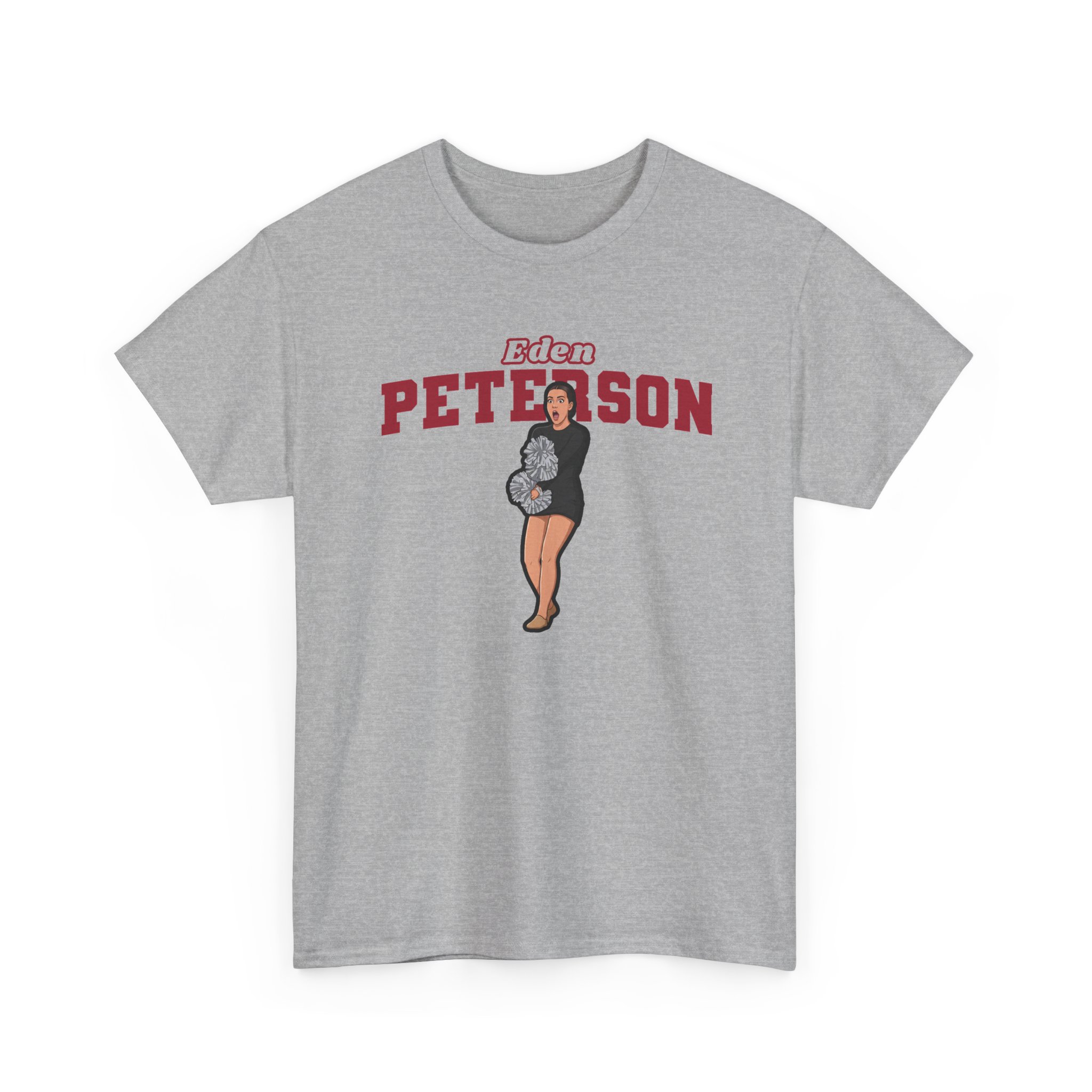 Tee — character_name_arch in Grey