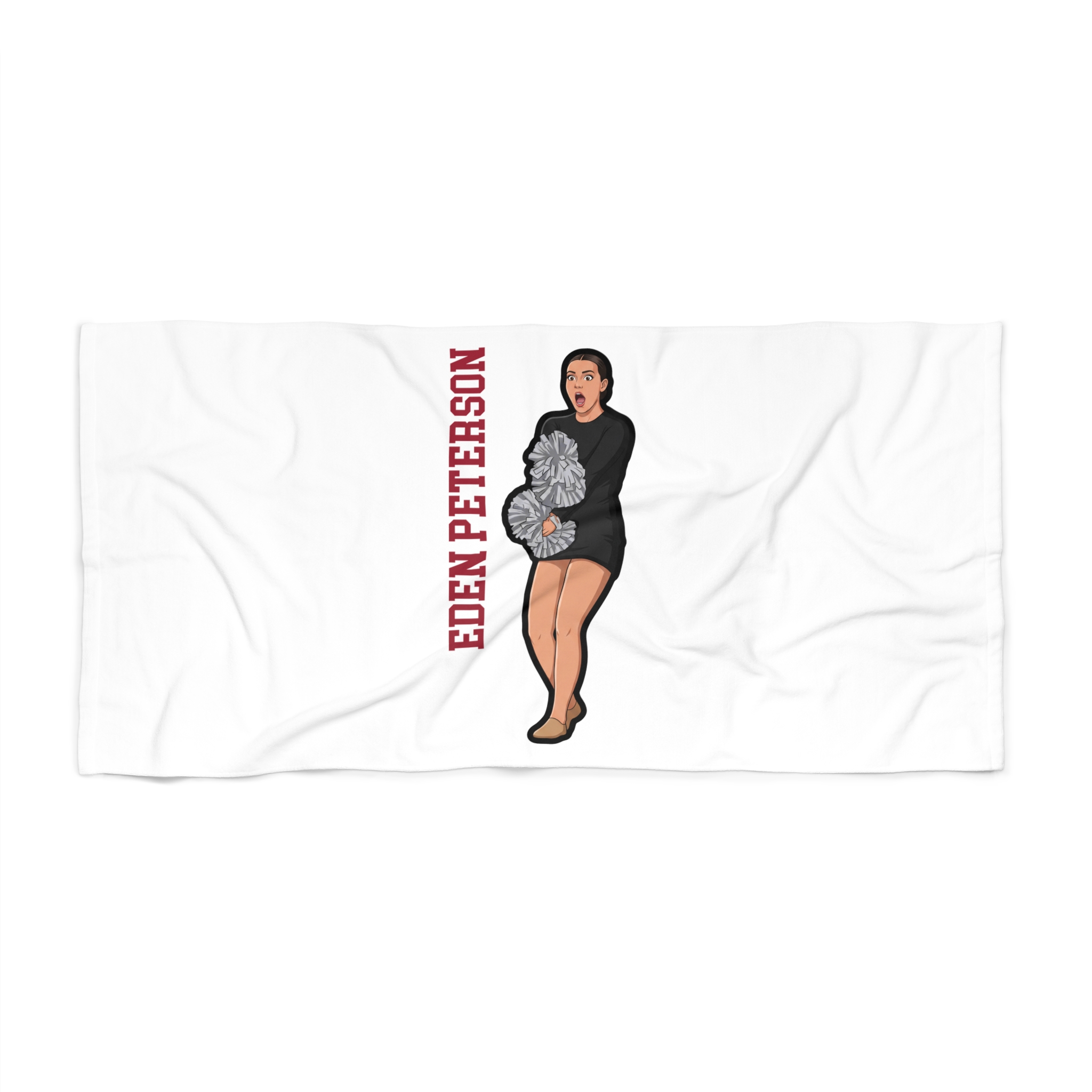 Beach Towel — character_name_vertical in Classic