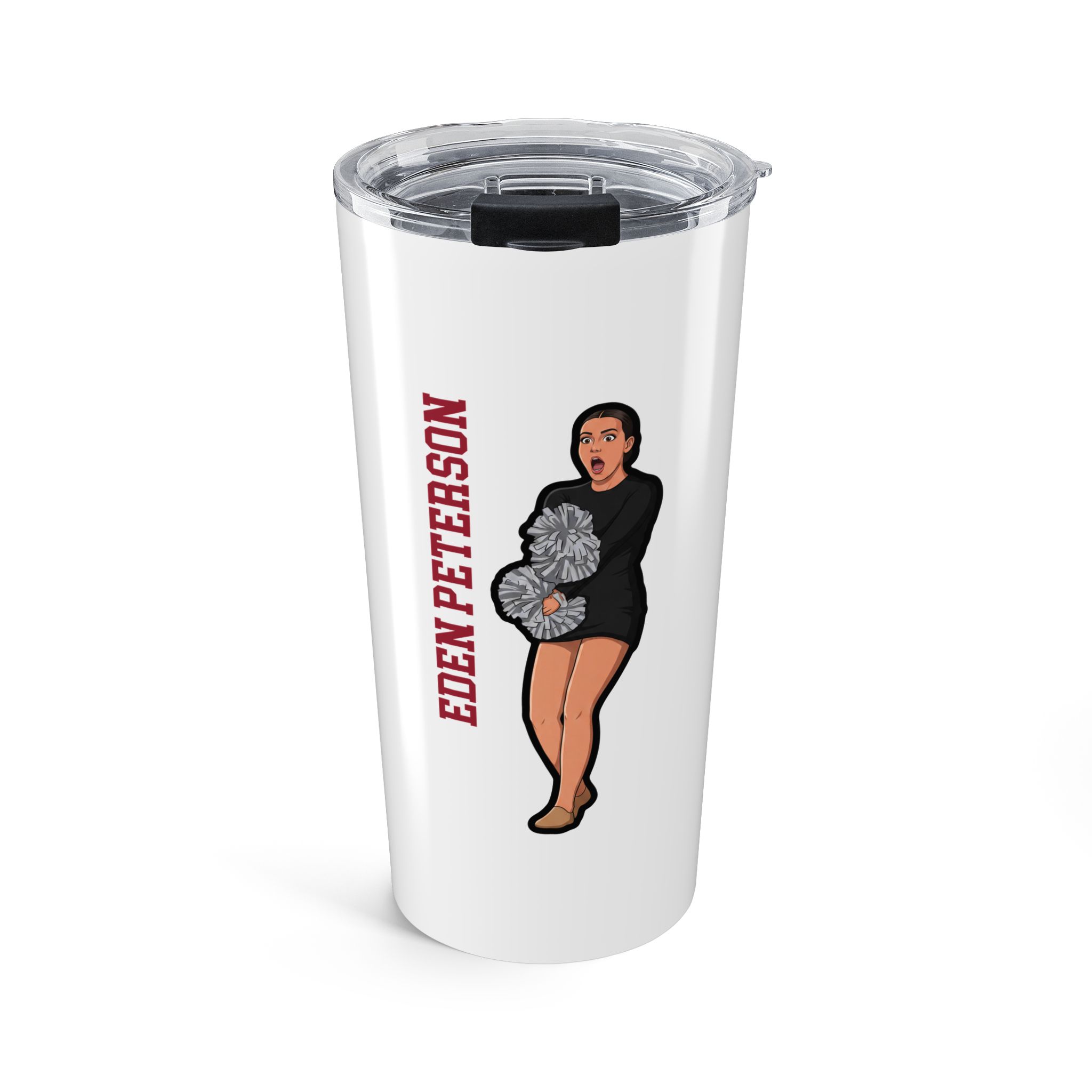 20oz Tumbler — character_name_vertical in Classic
