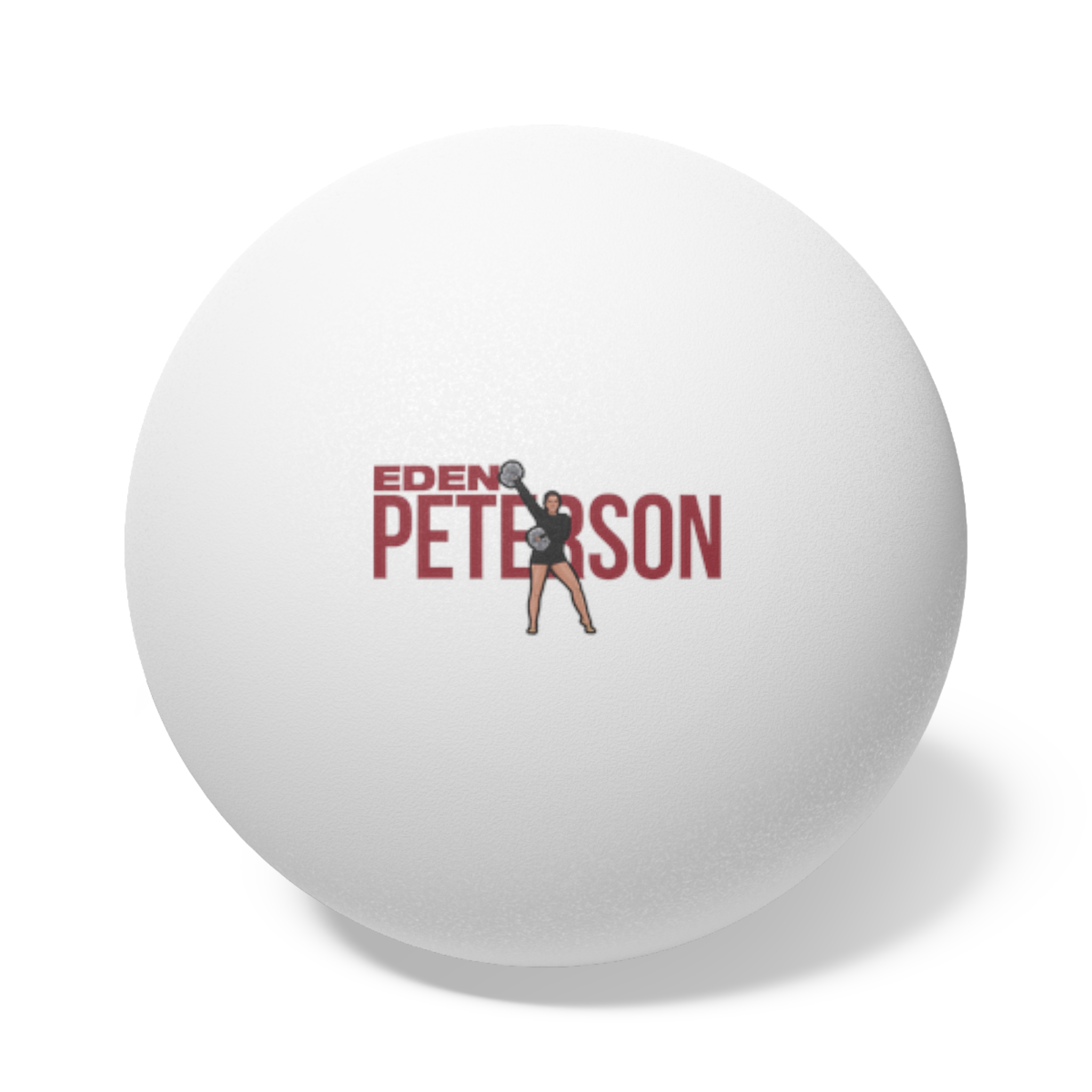 Ping Pong Balls, 6 pcs — character_player_name in White