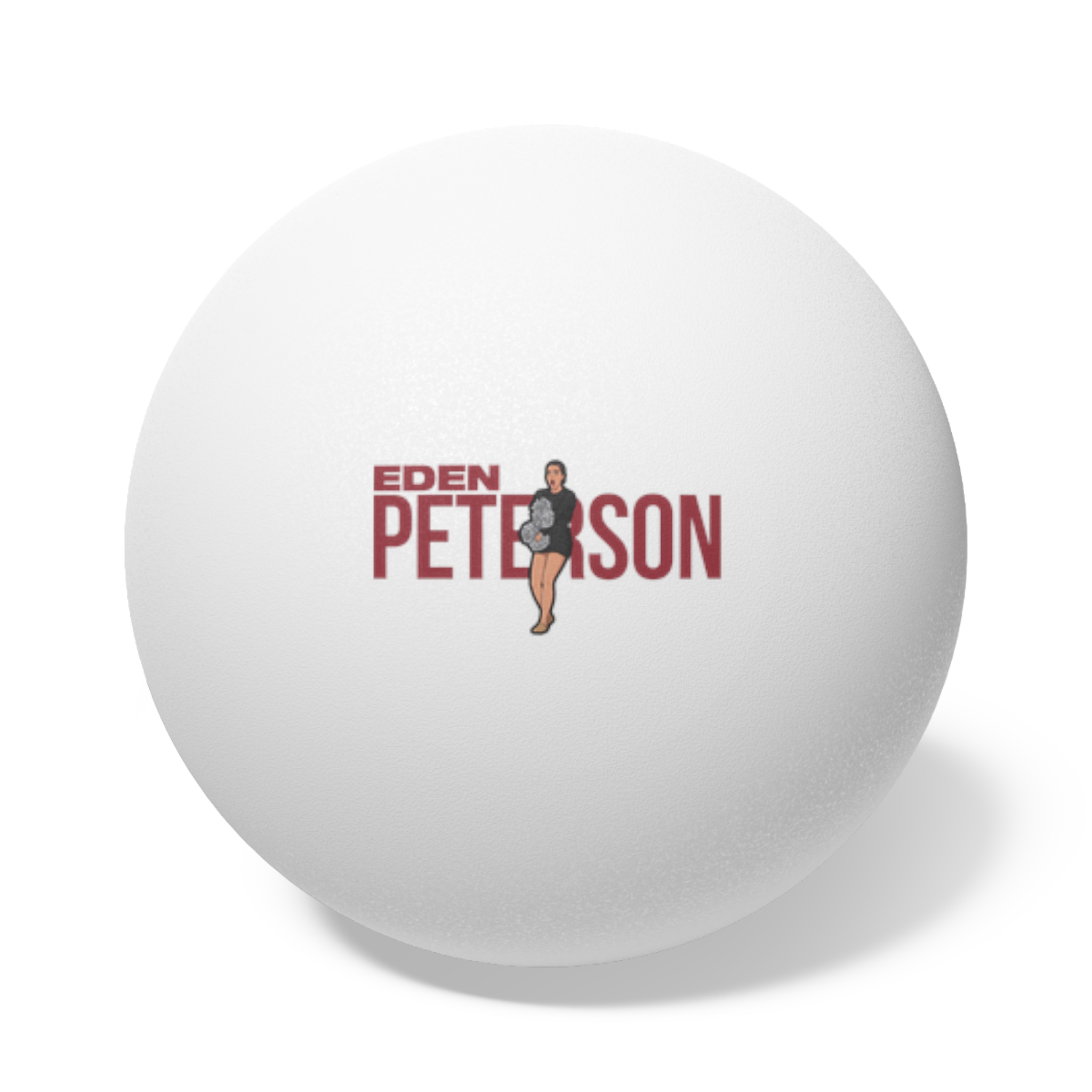 Ping Pong Balls, 6 pcs — character_player_name in White