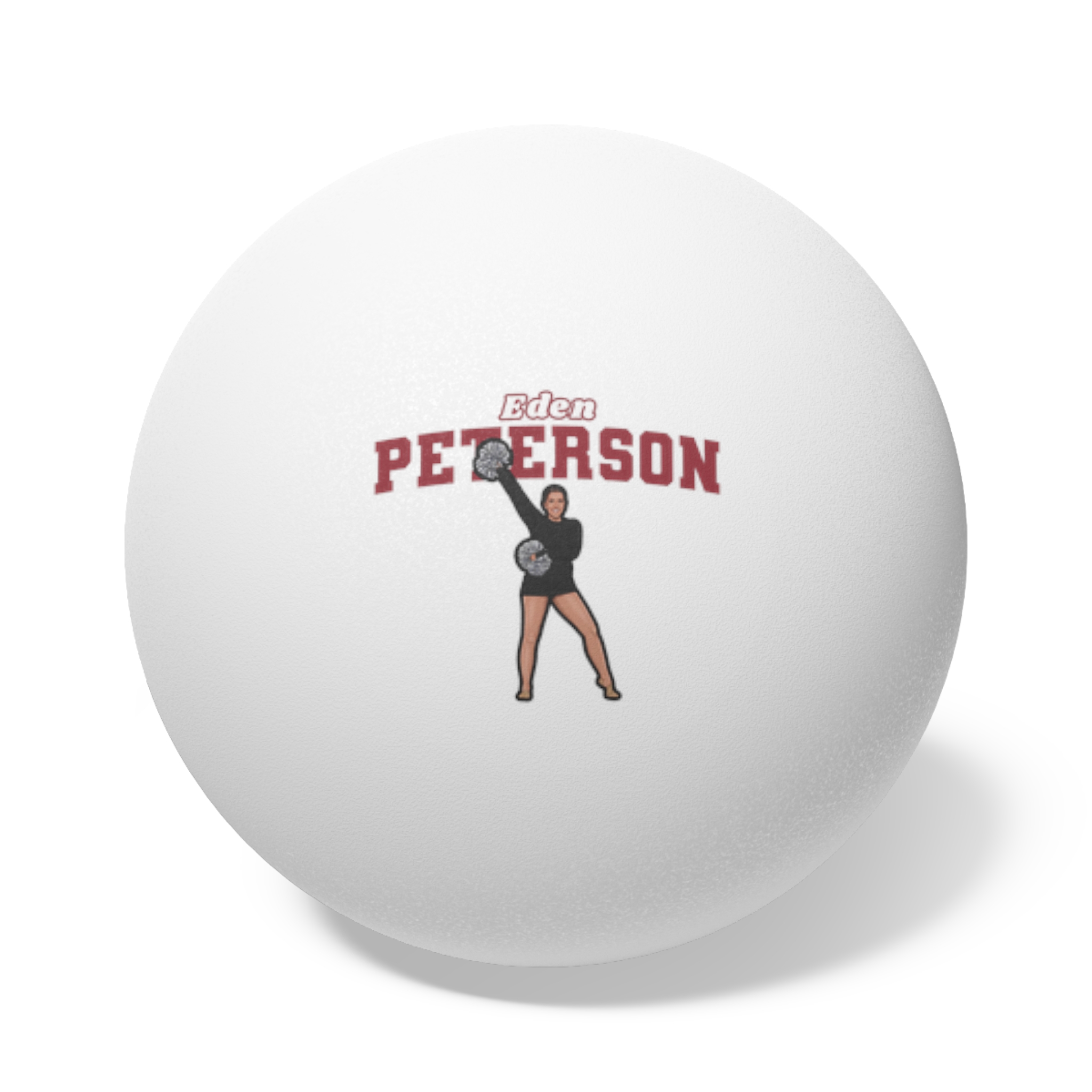 Ping Pong Balls, 6 pcs — character_name_arch in White