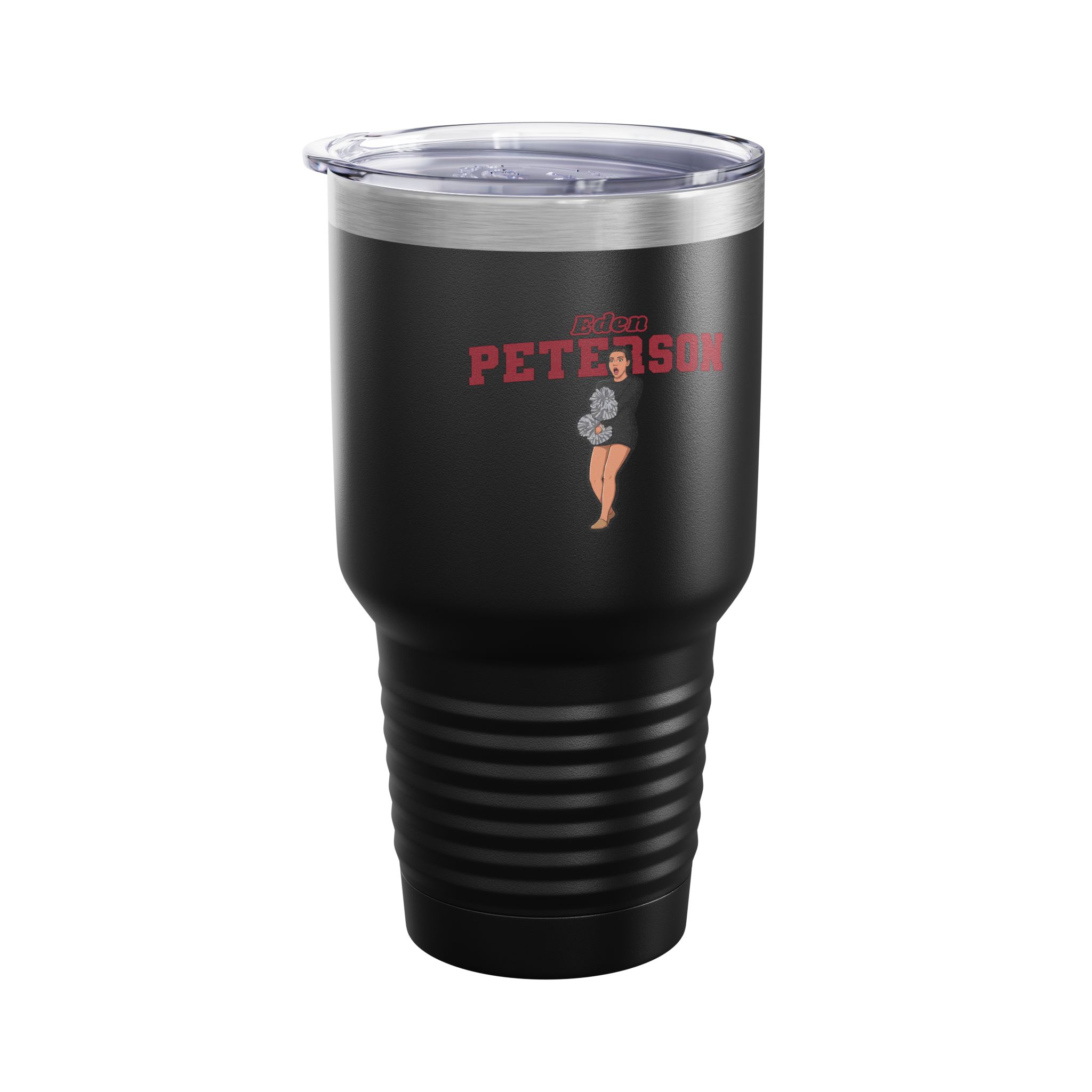 30oz Tumbler — character_name_arch in Black