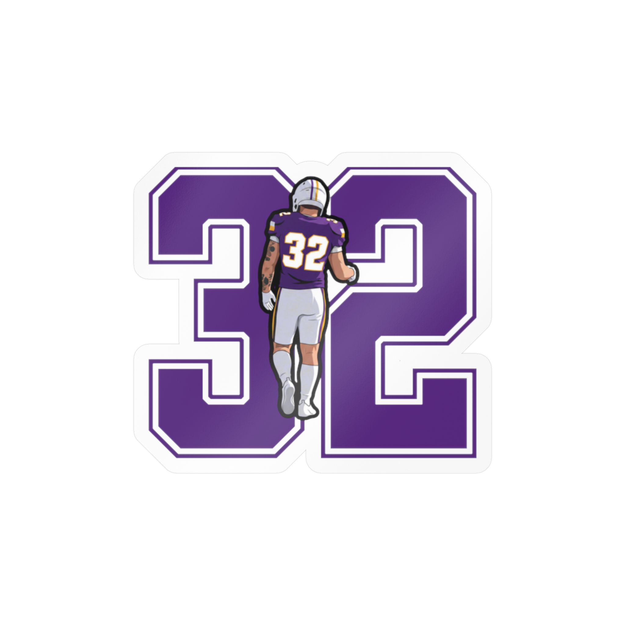 Vinyl Sticker — character_number in Classic