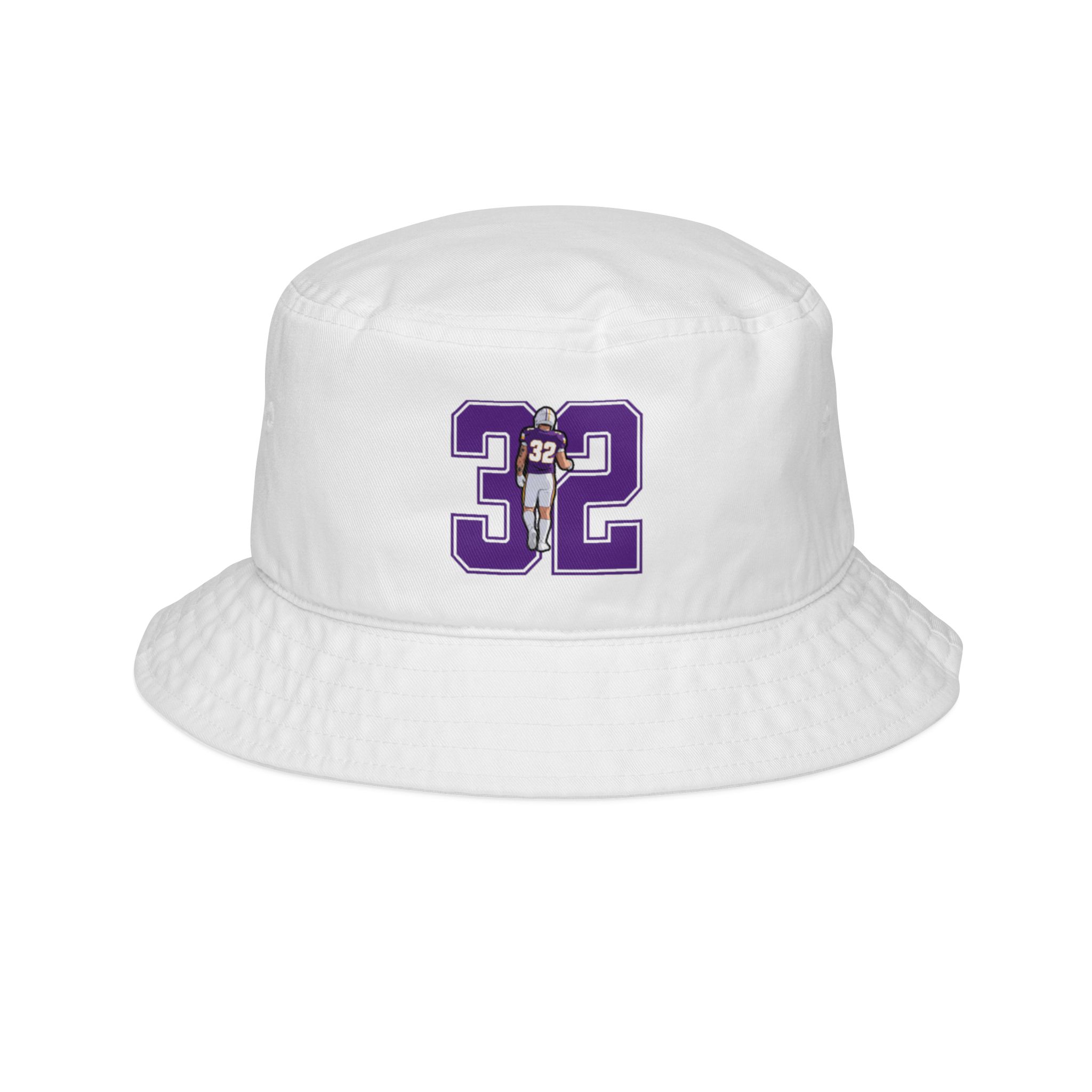 Bucket Hat — character_number in White