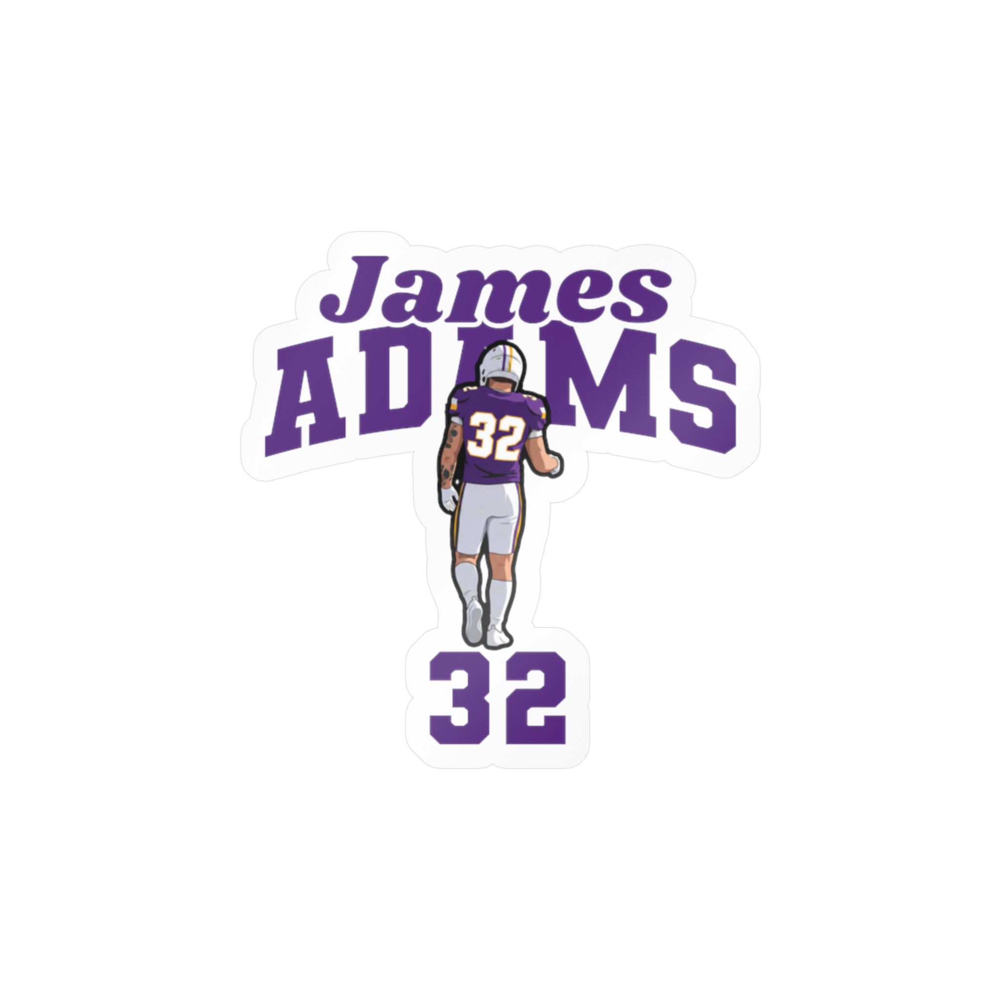Vinyl Sticker — character_signature_arch in Classic