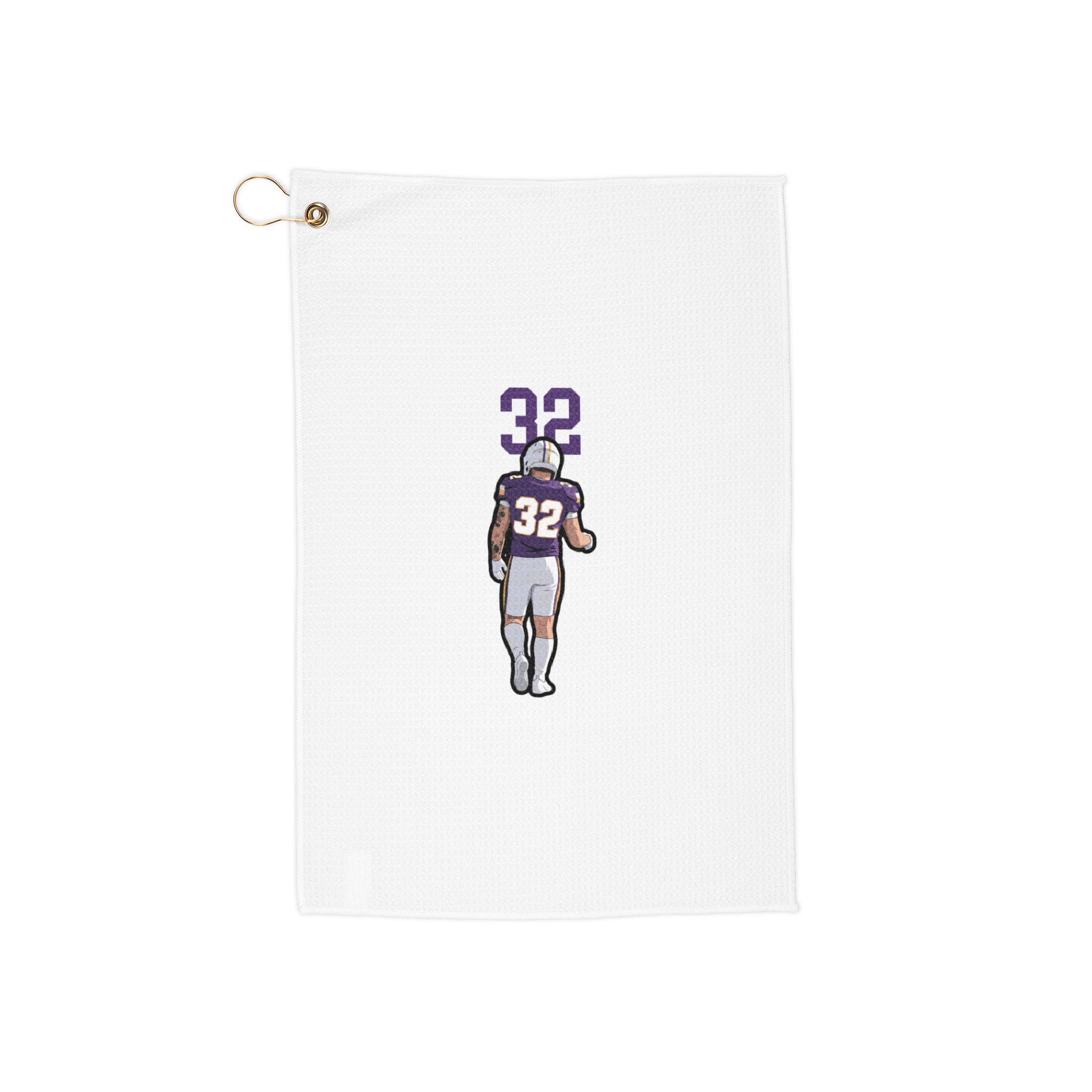 Golf Towel — character_number_top in Classic