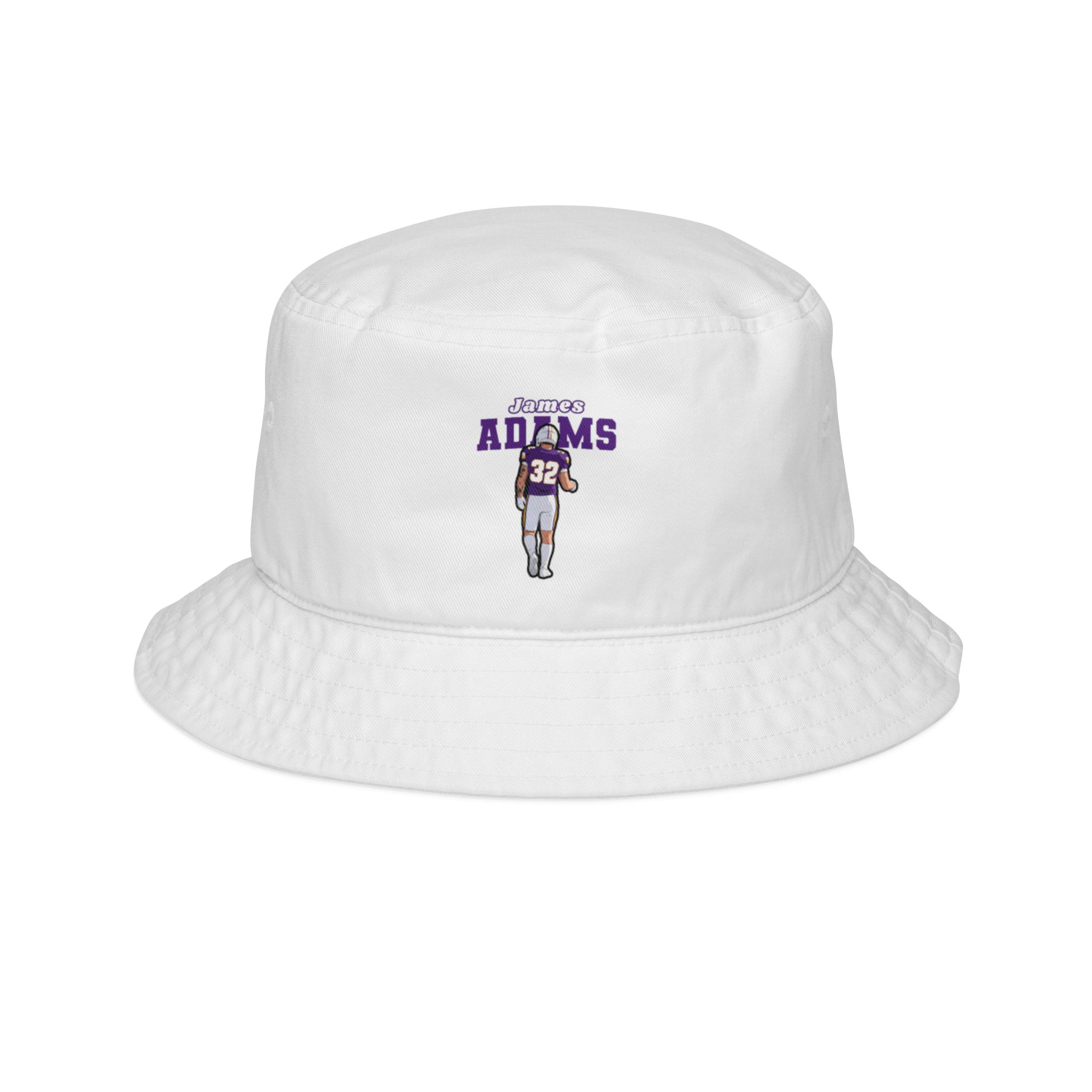 Bucket Hat — character_name_arch in White