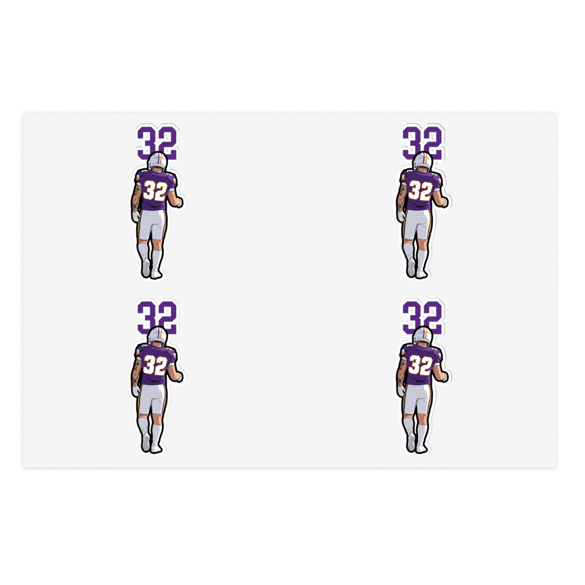 Sticker Sheet — character_number_top in Classic