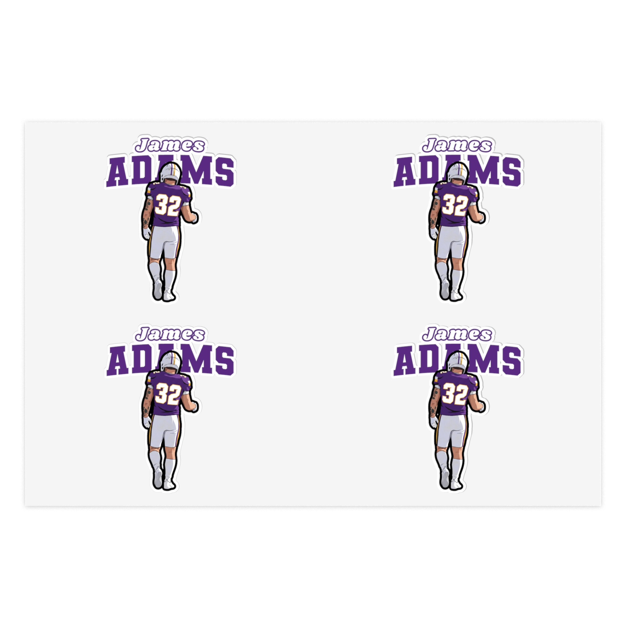 Sticker Sheet — character_name_arch in Classic