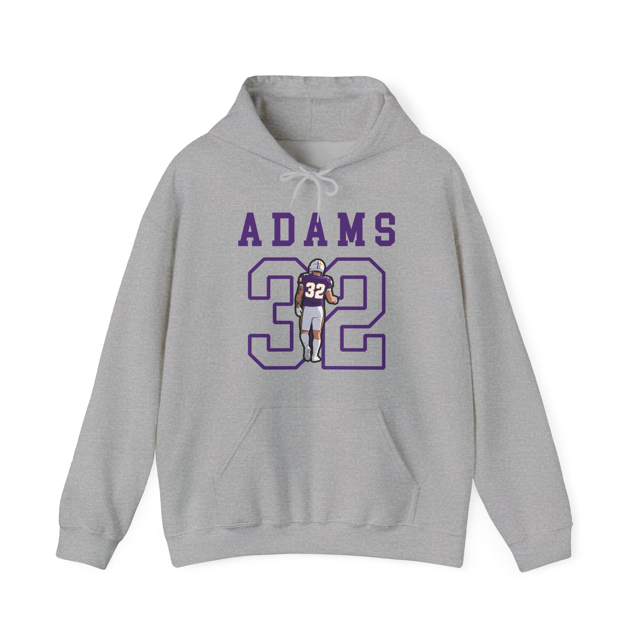 Hoodie — character_shirsey in Grey