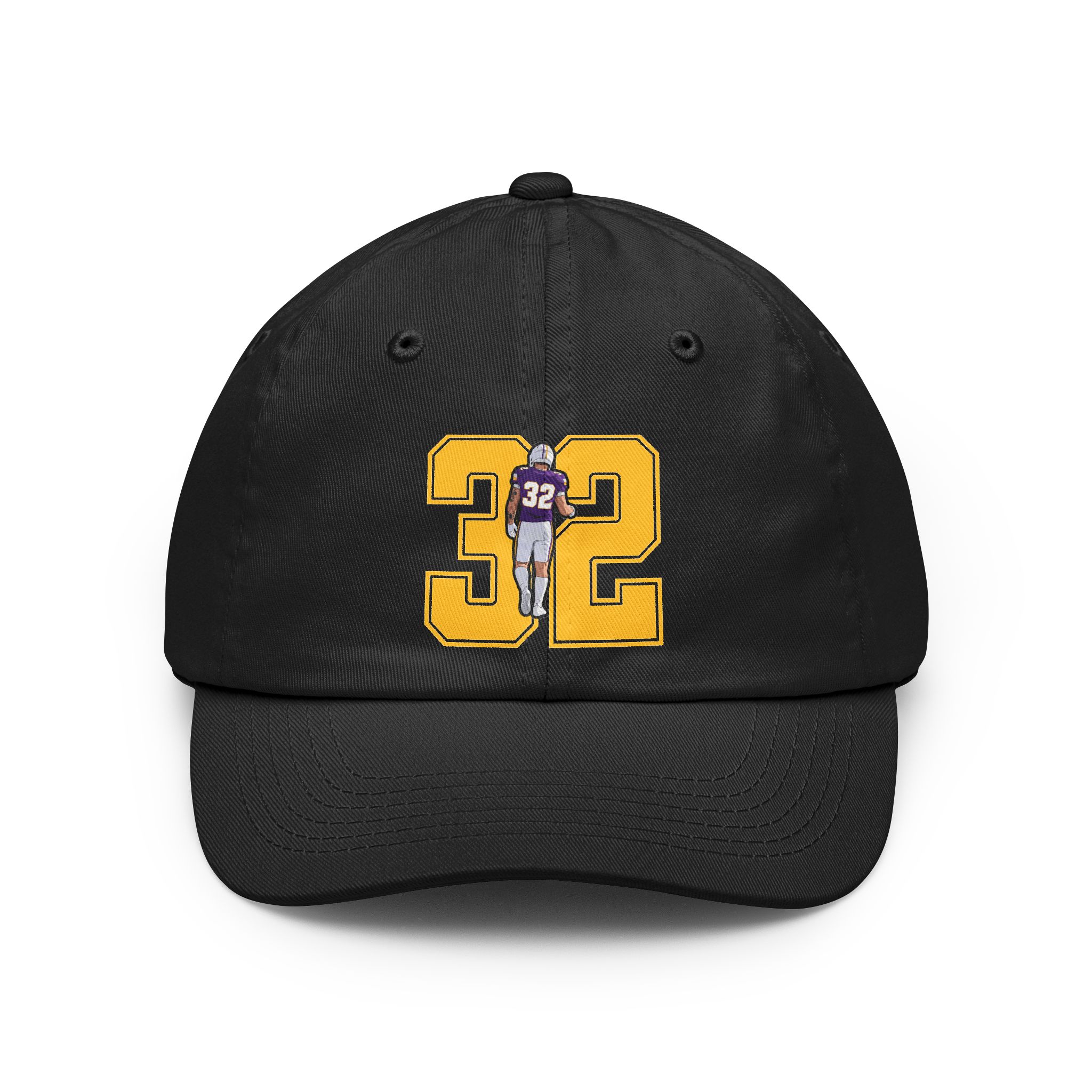 Classic Cap — character_number in Black