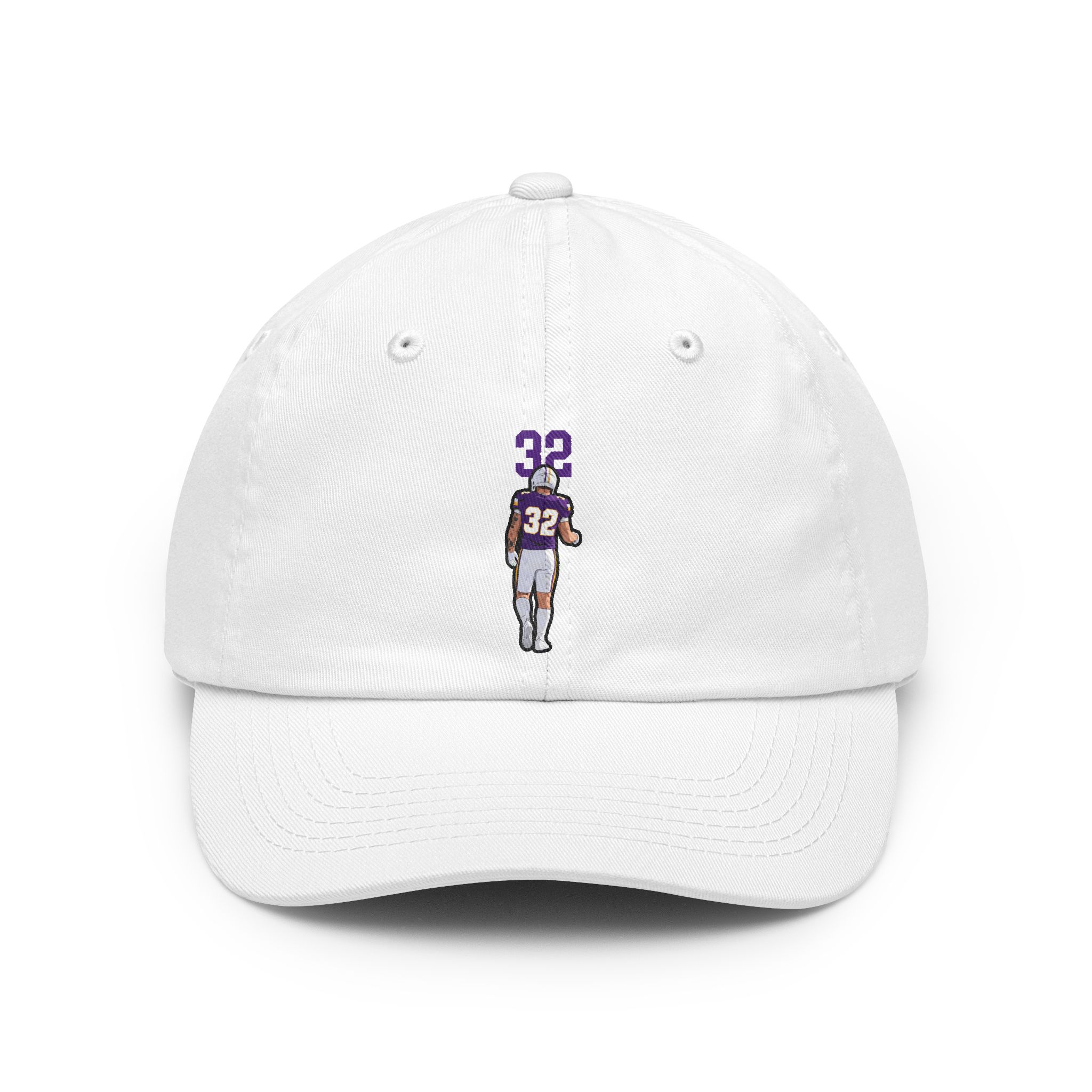Classic Cap — character_number_top in White