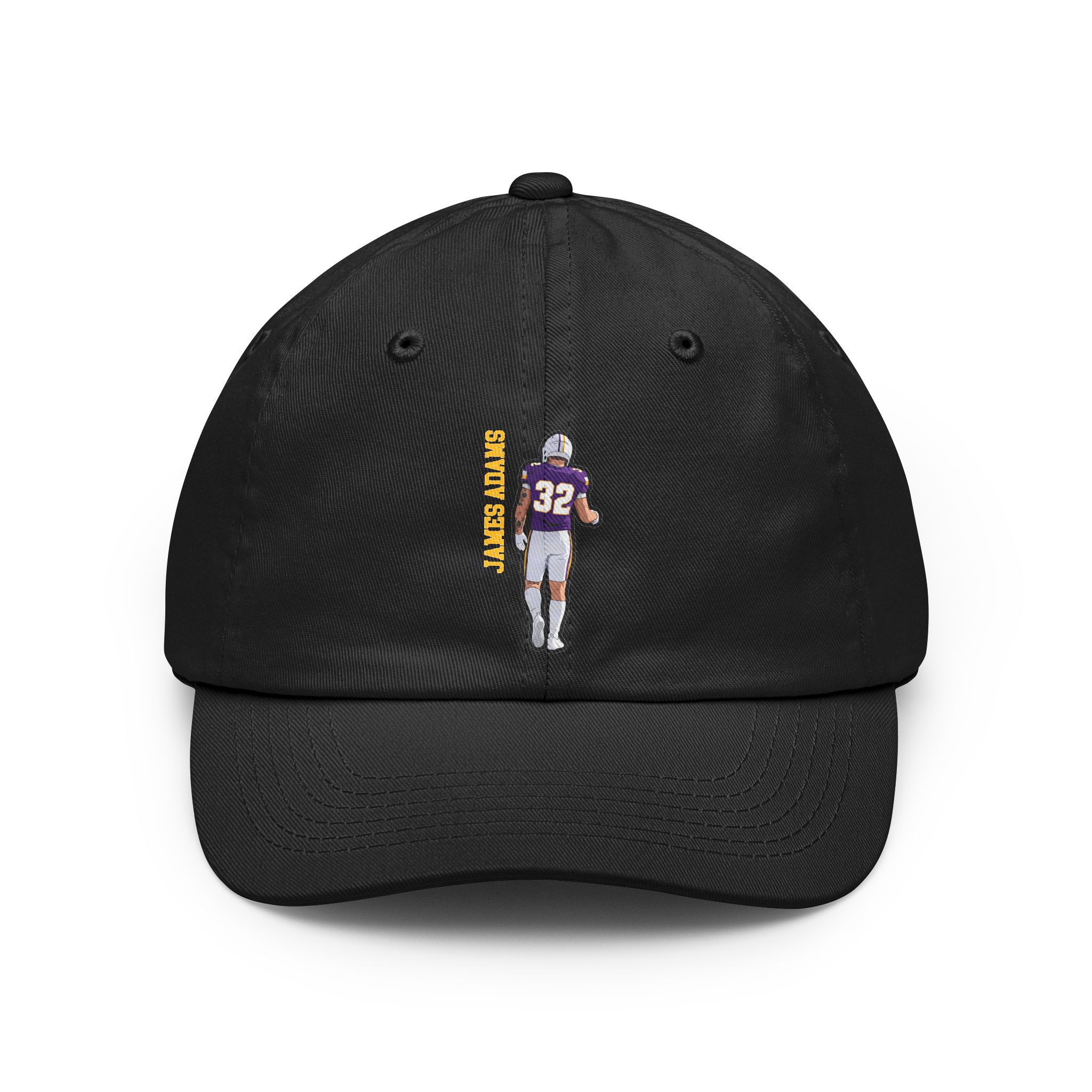 Classic Cap — character_name_vertical in Black
