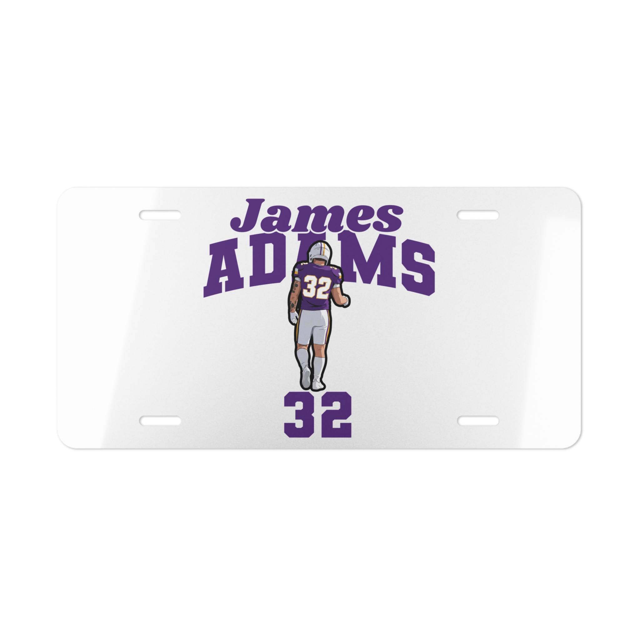License Plate — character_signature_arch in Classic