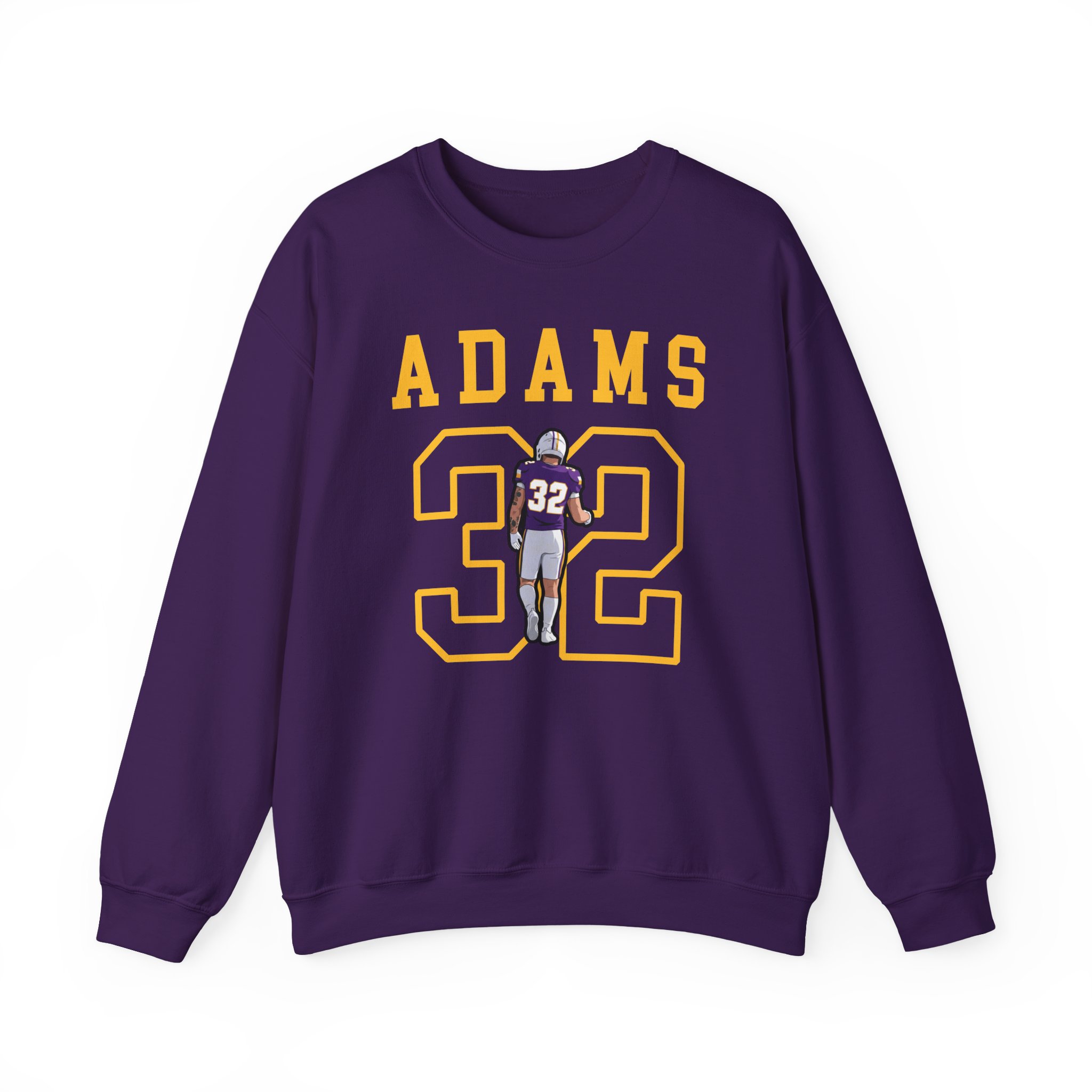 Crewneck Sweatshirt — character_shirsey in Purple