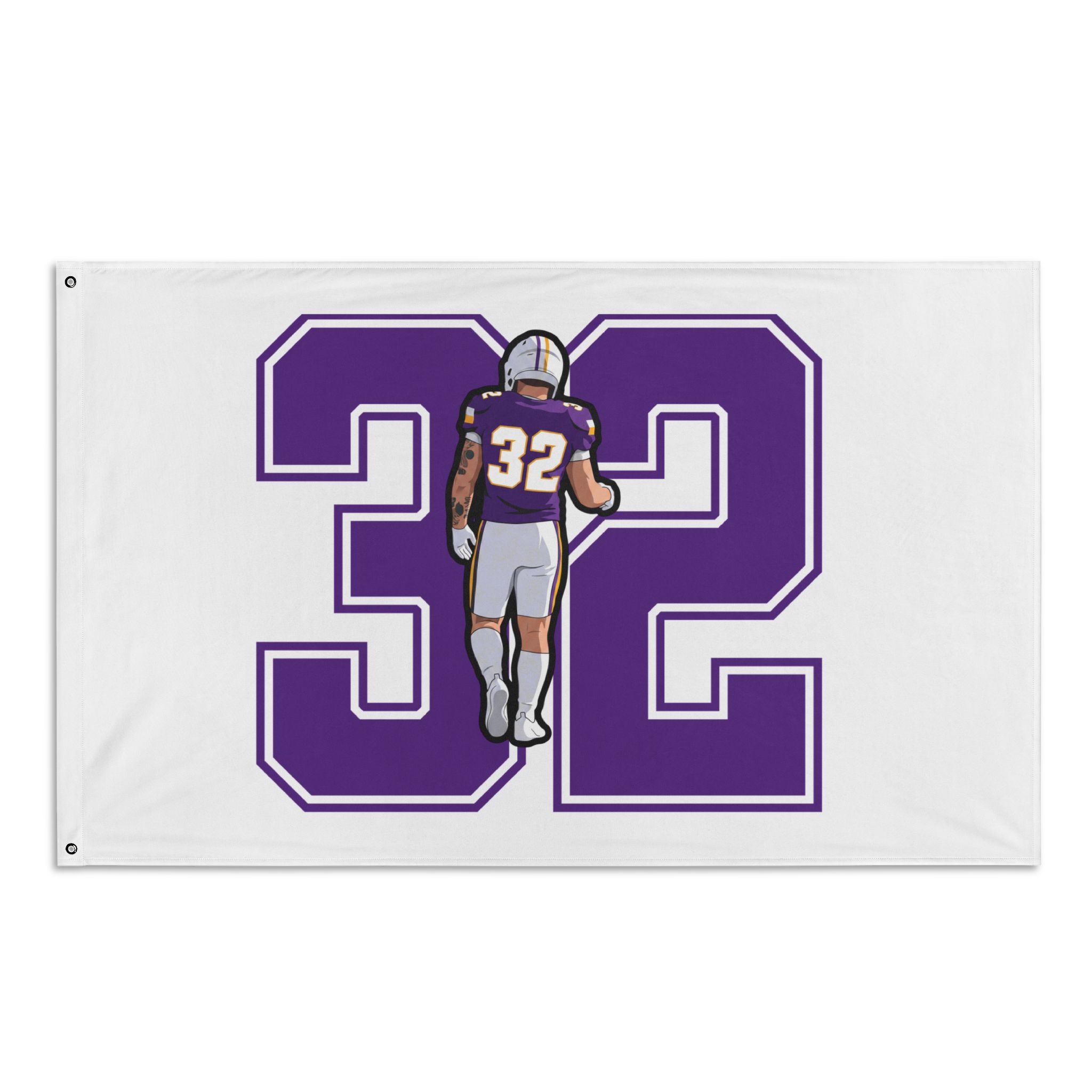 Flag (35 × 56 in) — character_number in Classic