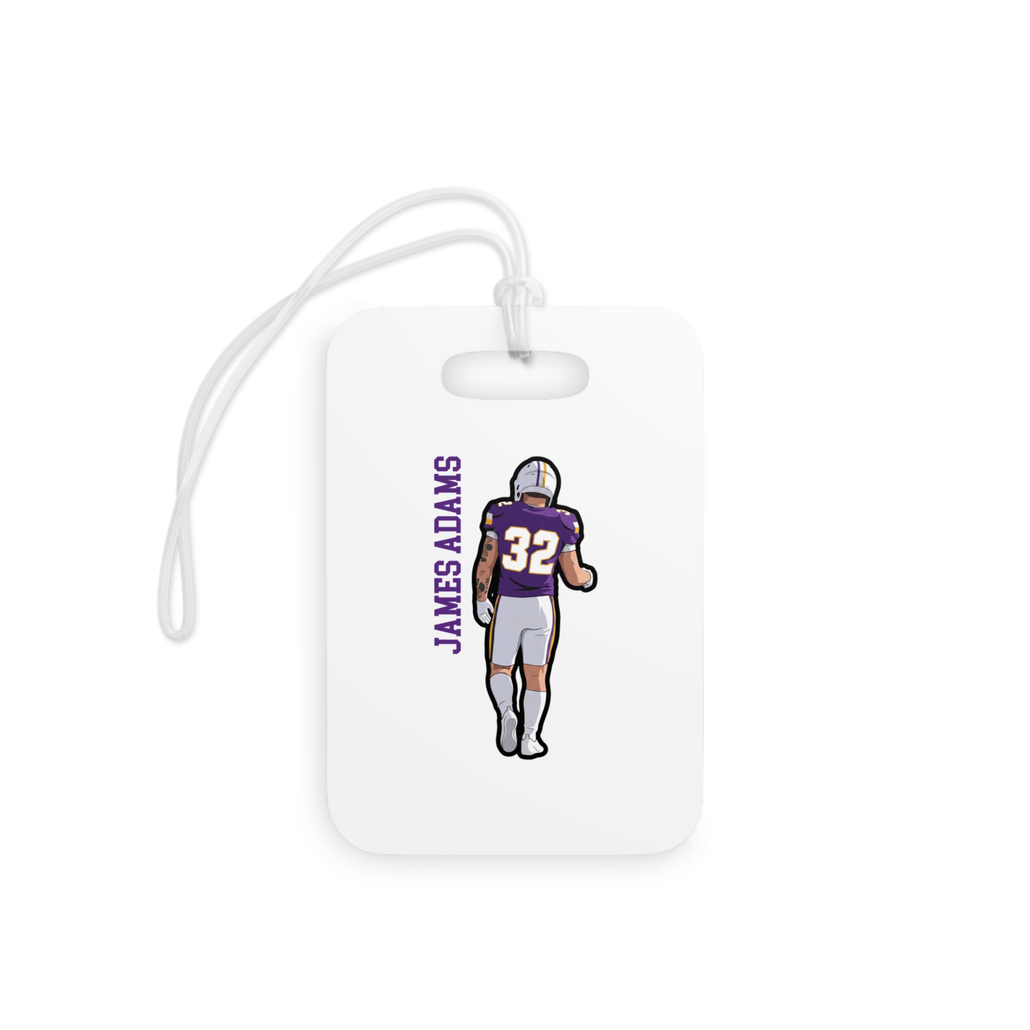 Bag Tag — character_name_vertical in Classic