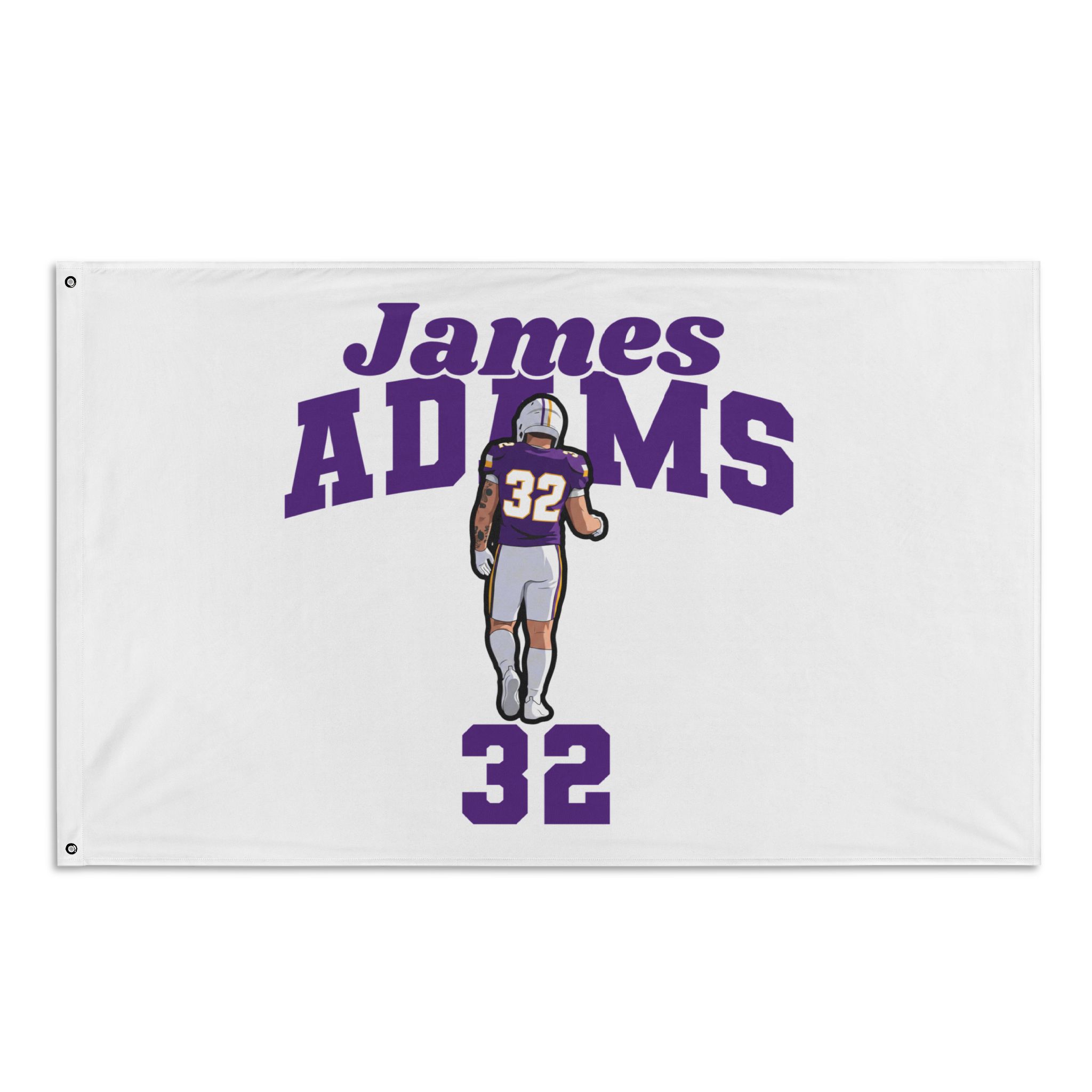 Flag (35 × 56 in) — character_signature_arch in Classic