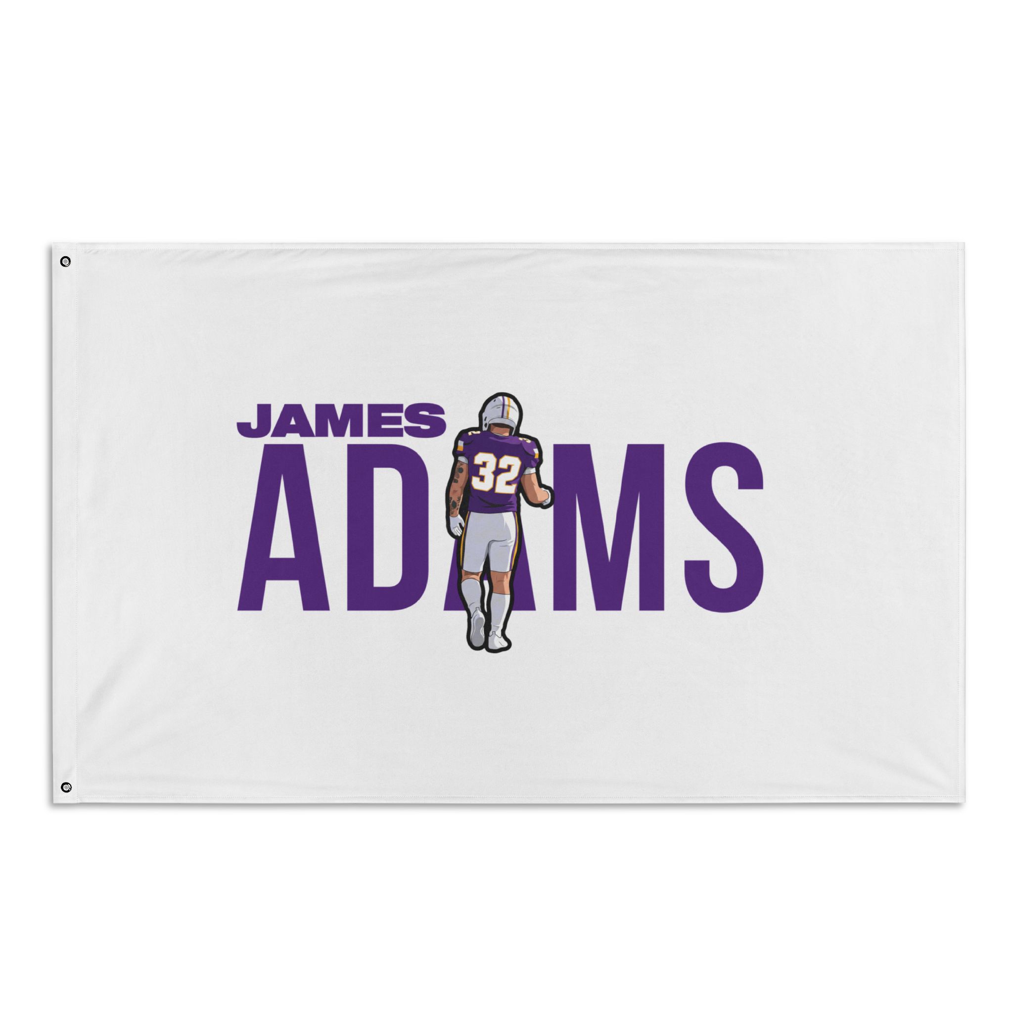 Flag (35 × 56 in) — character_player_name in Classic