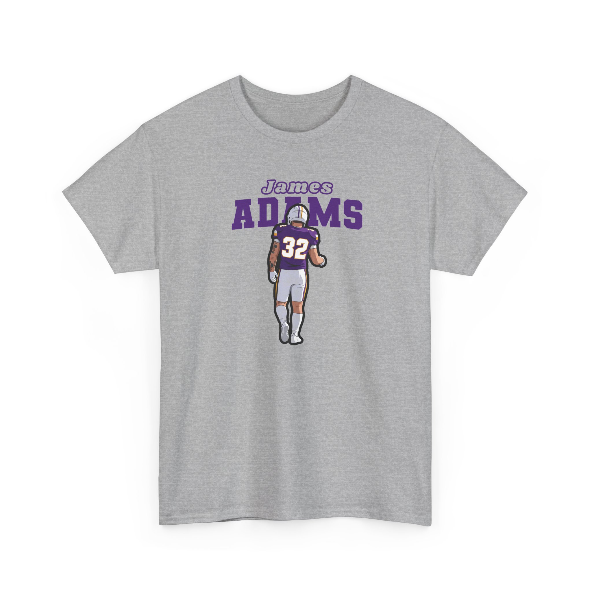 Tee — character_name_arch in Grey