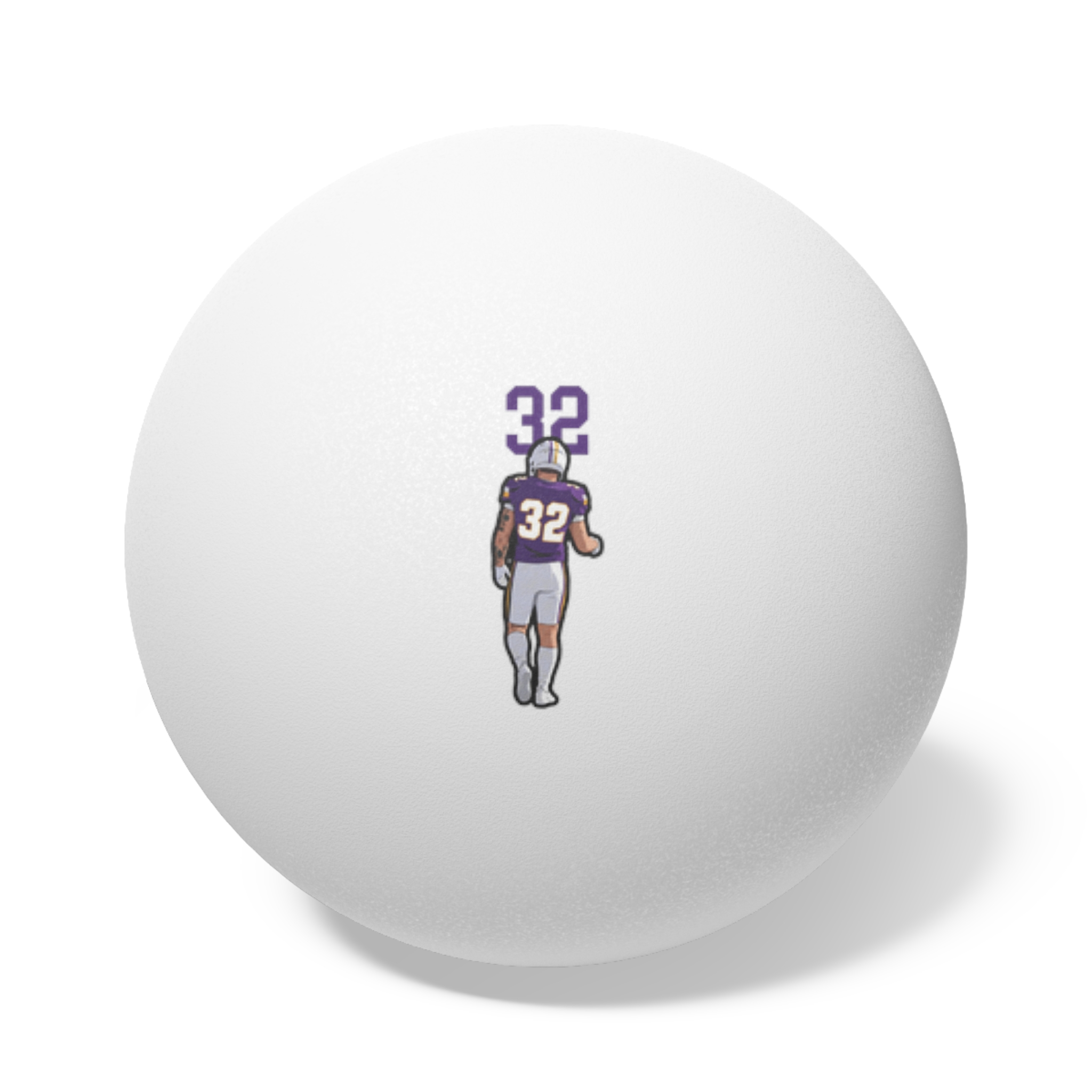 Ping Pong Balls, 6 pcs — character_number_top in White