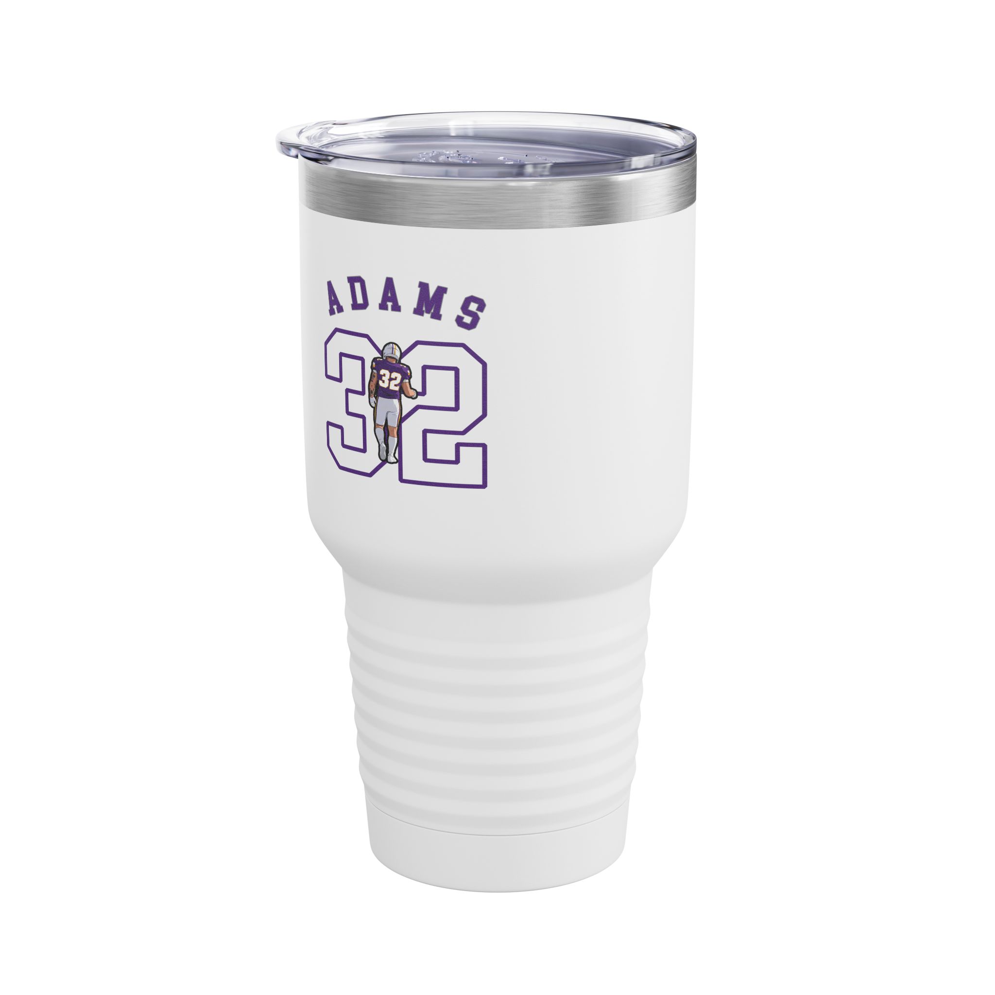 30oz Tumbler — character_shirsey_arch in White